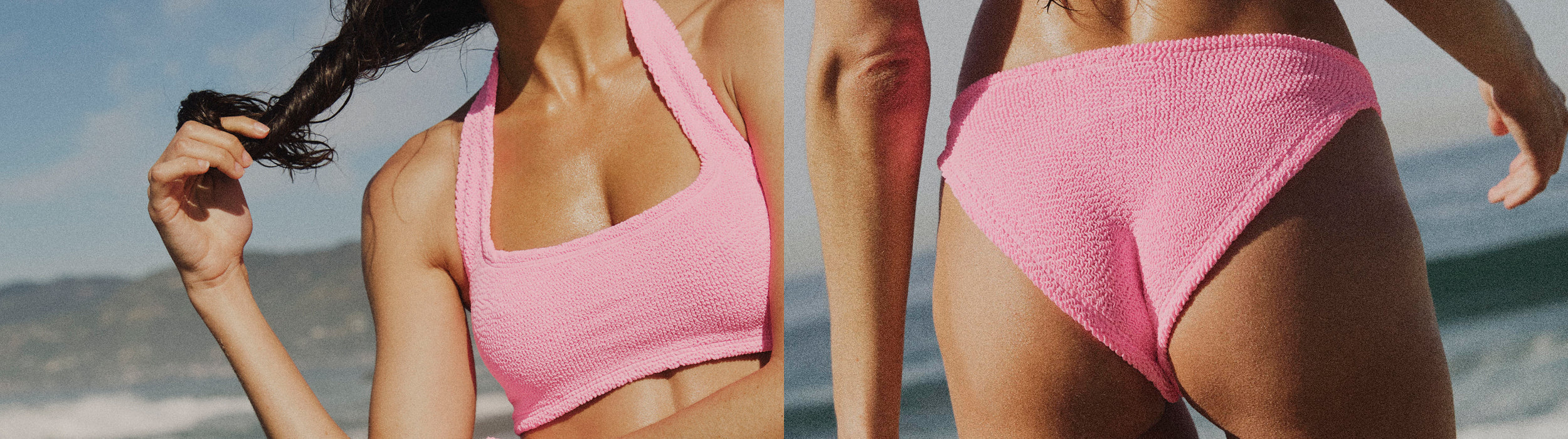 Hunza G Sandy Bikini Bubblegum