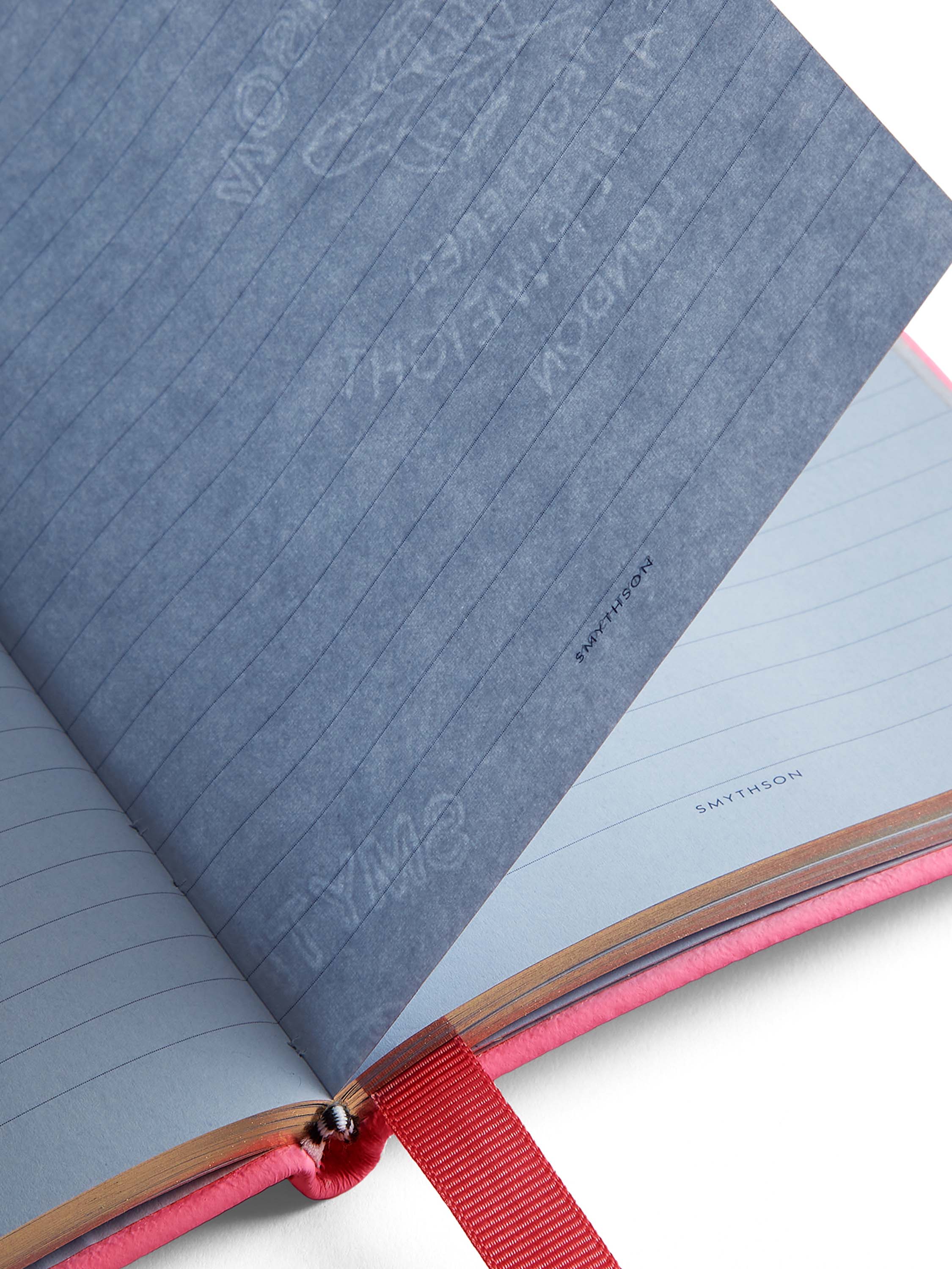 Smythson x Hunza G Chelsea Notebook - Bubblegum