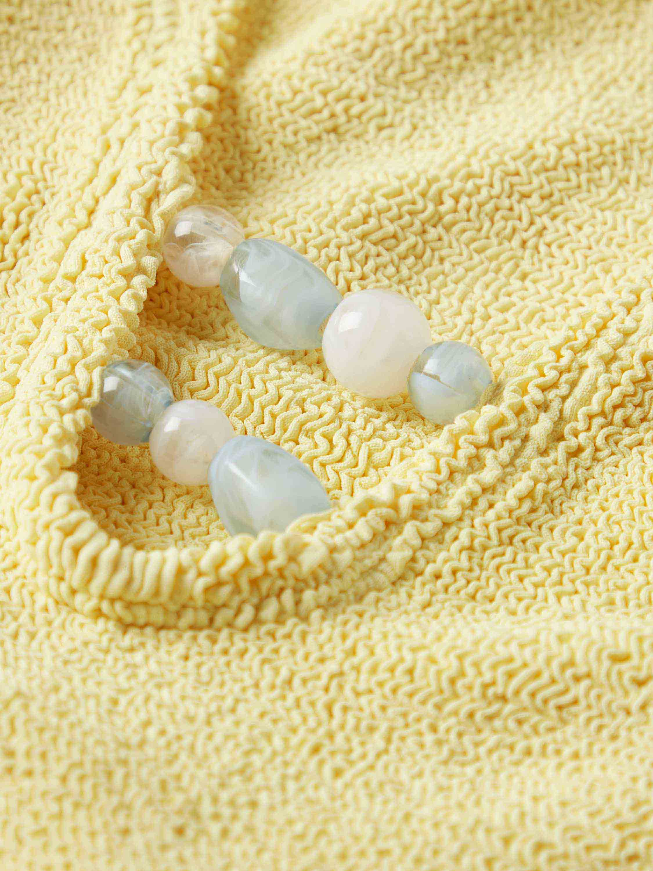 Adriana Beaded Swim - Butter
