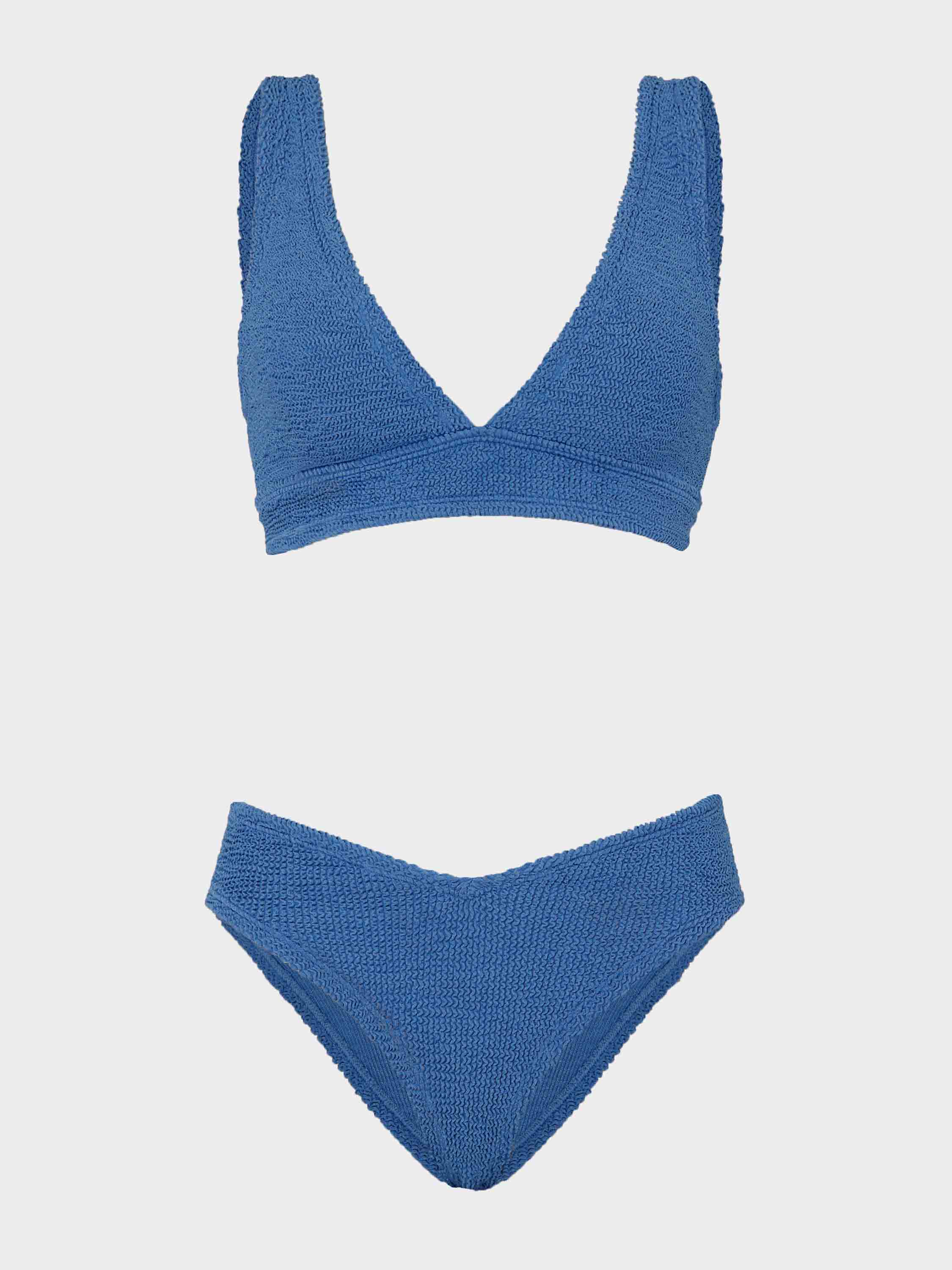 Angel Bikini - Metallic Denim