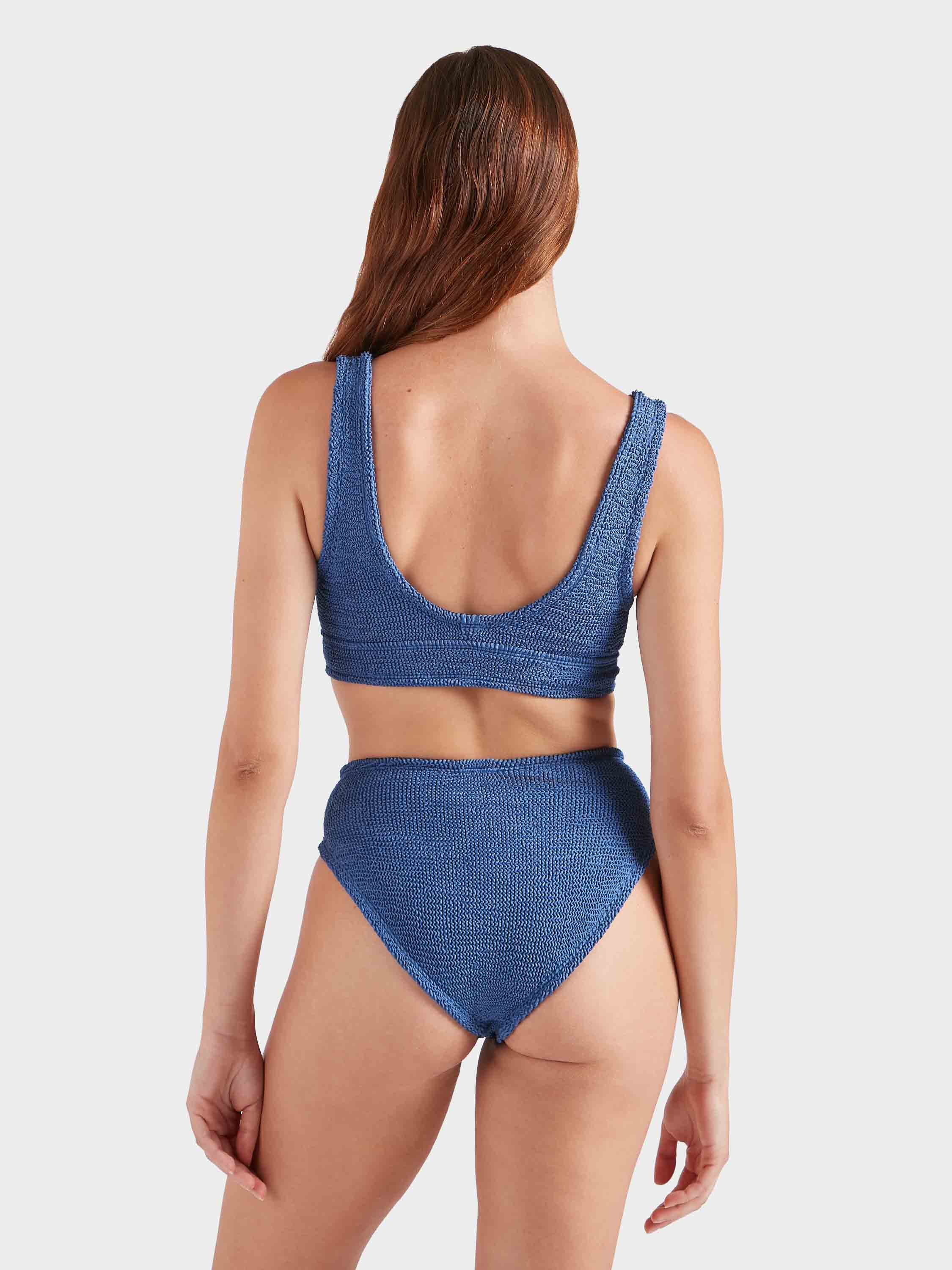 Angel Bikini - Metallic Denim