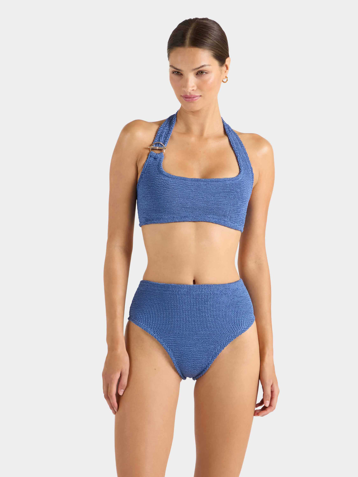 Anita T Bar Bikini - Metallic Denim
