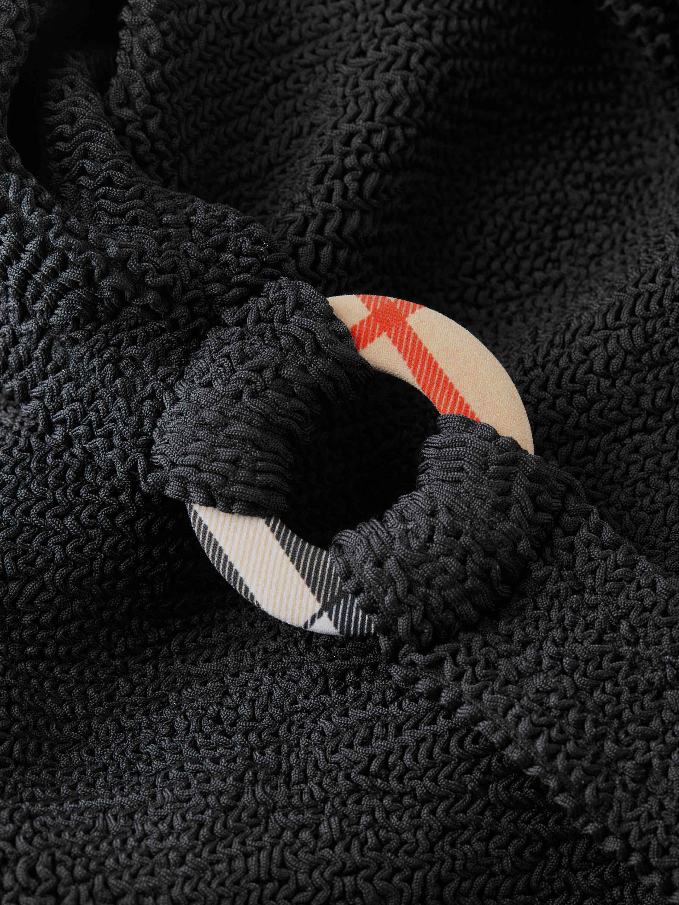 Burberry x Hunza G Domino Swim - Black/Check