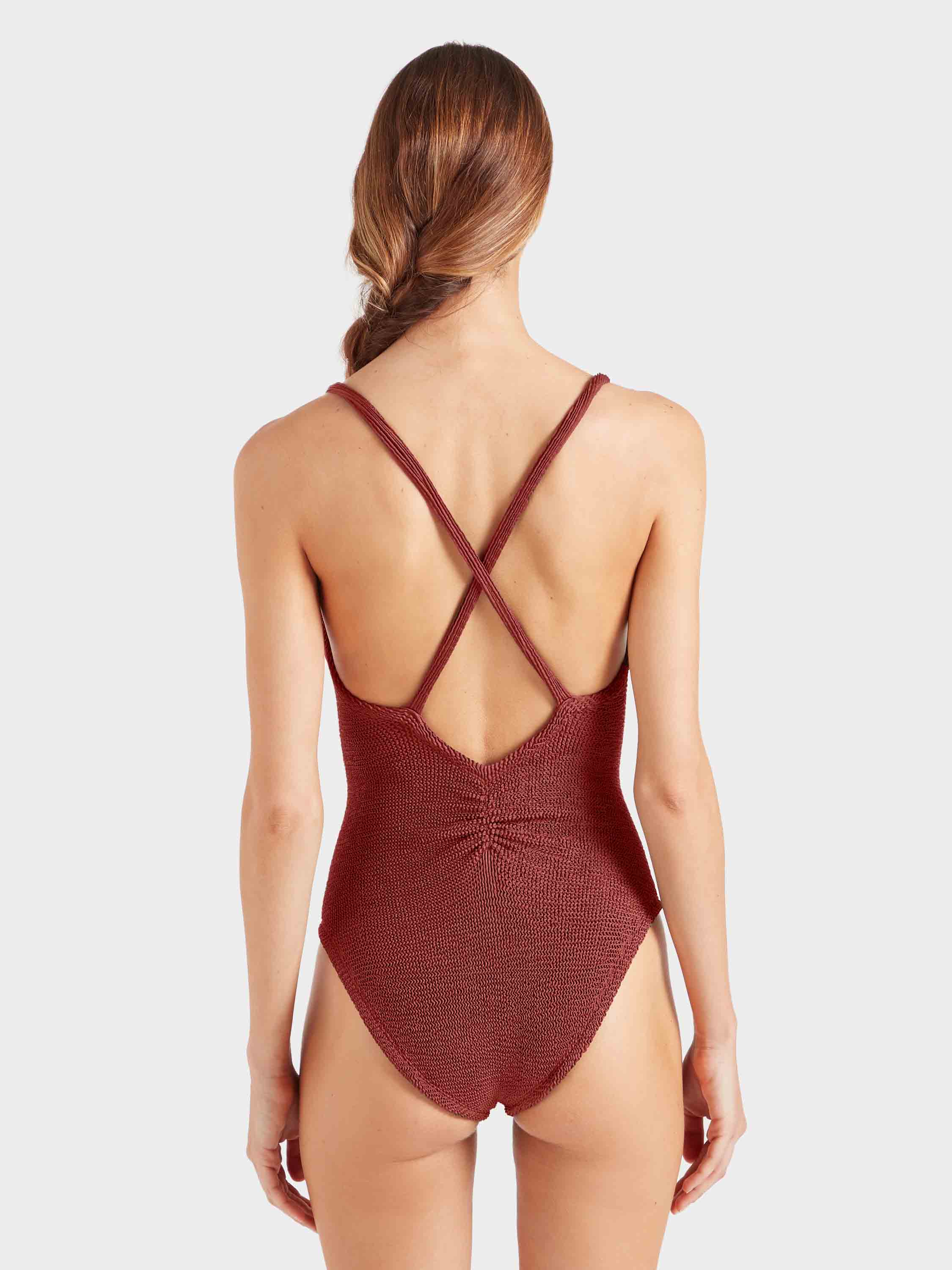 Bette Swim - Metallic Rosewood