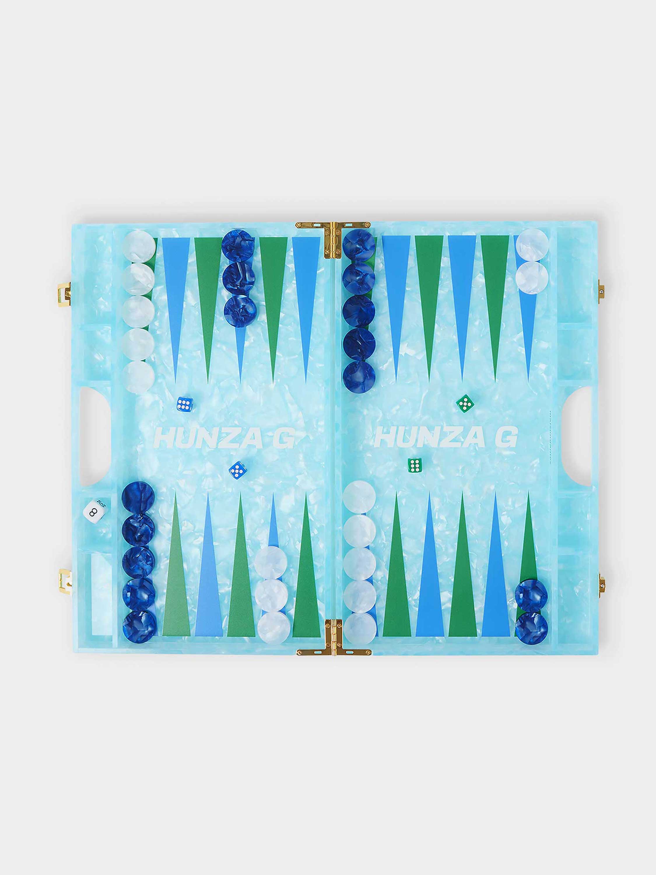 Backgammon Board - Blue