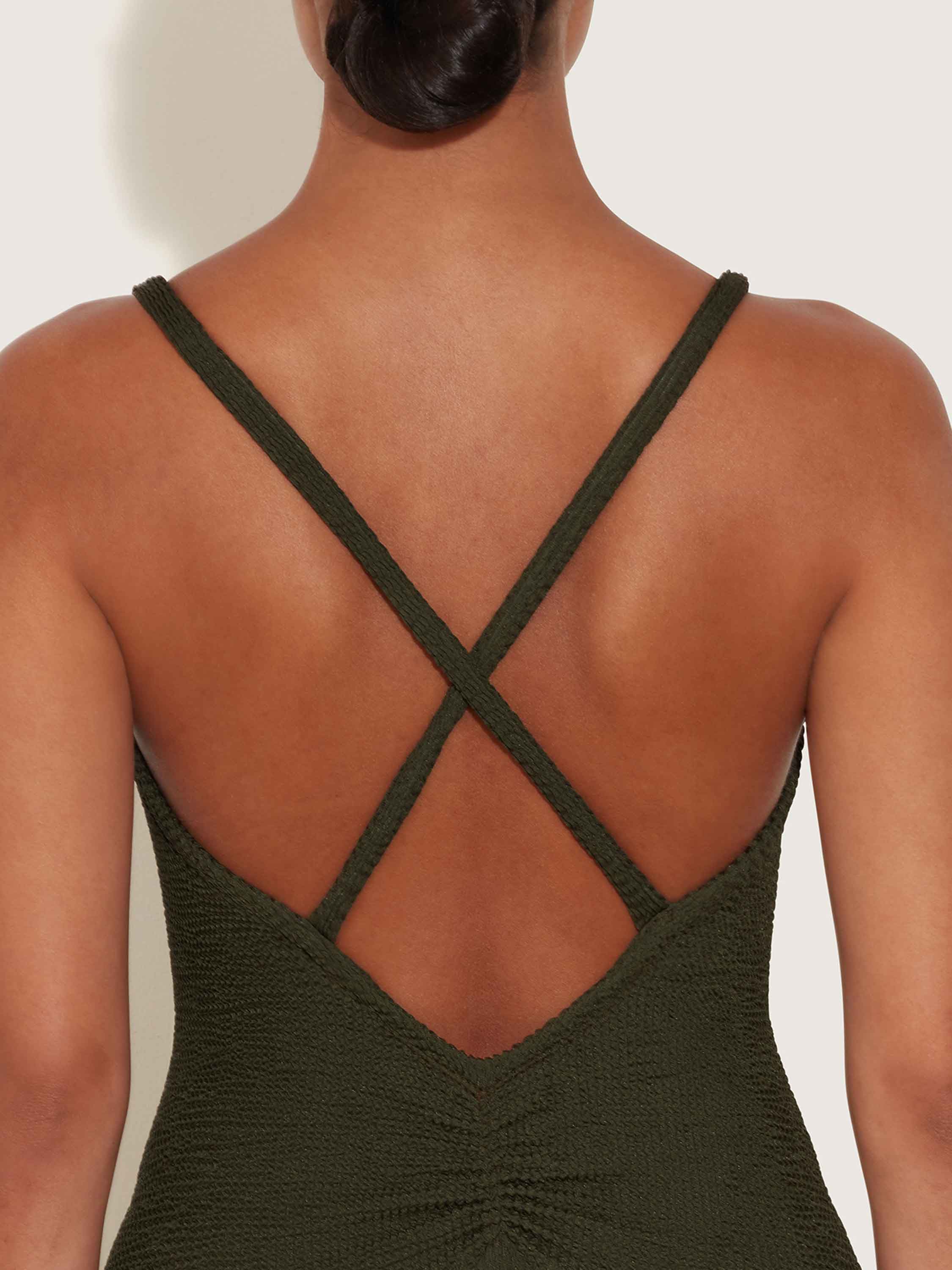 Bette Swim - Metallic Khaki