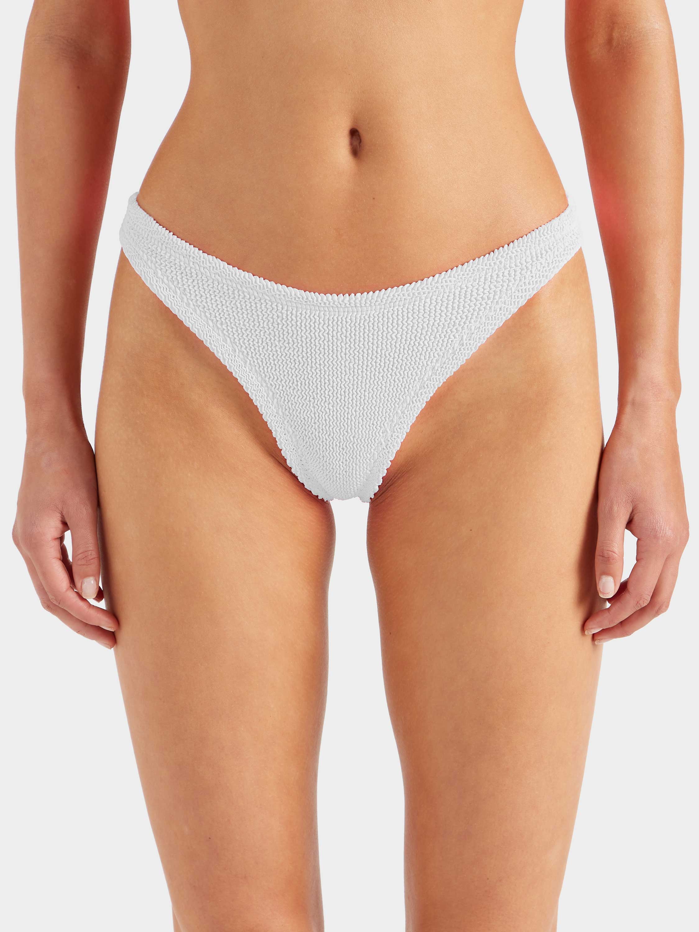 Brazilian Bikini Bottom - White