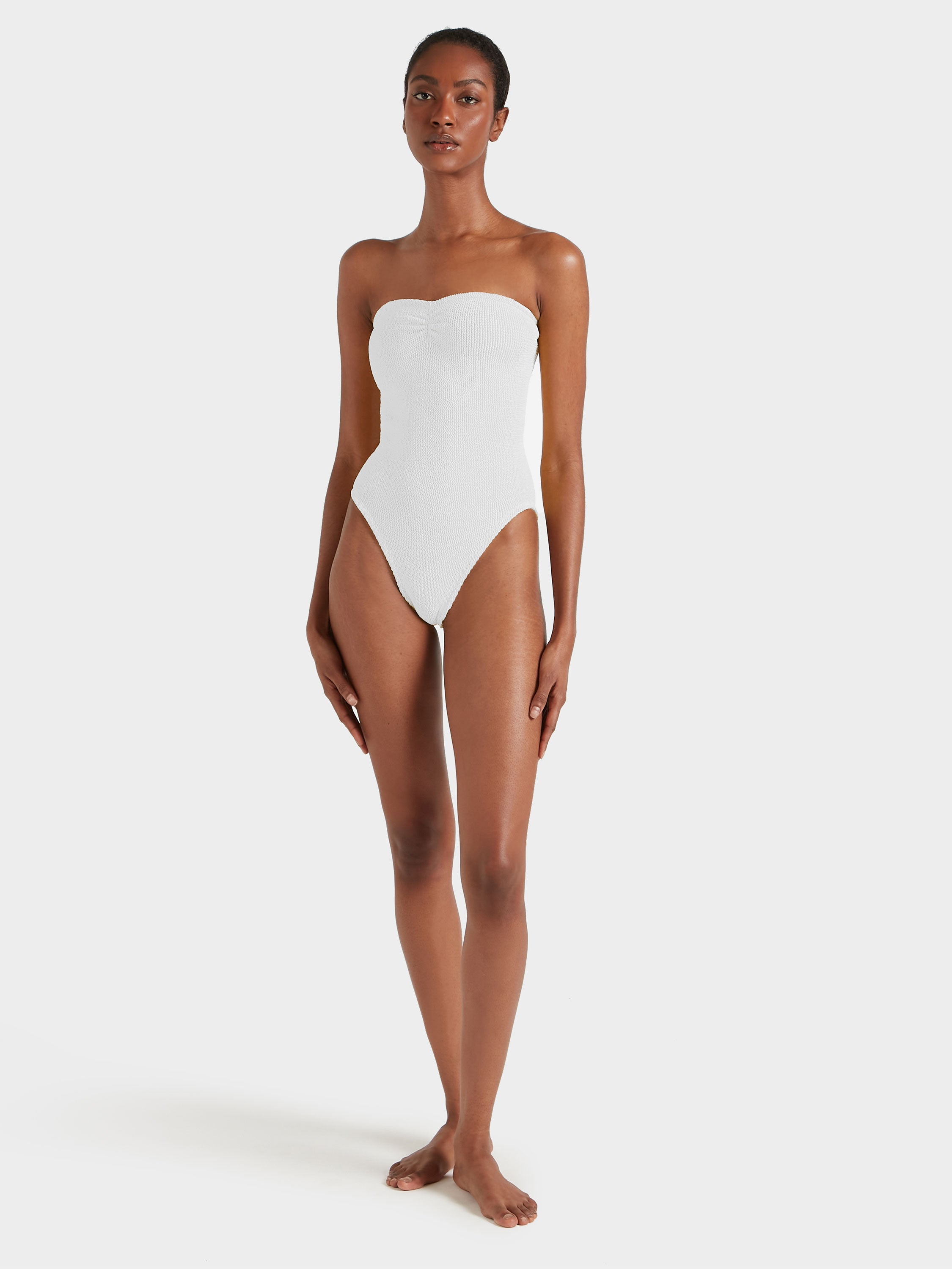 Brooke Swim - White