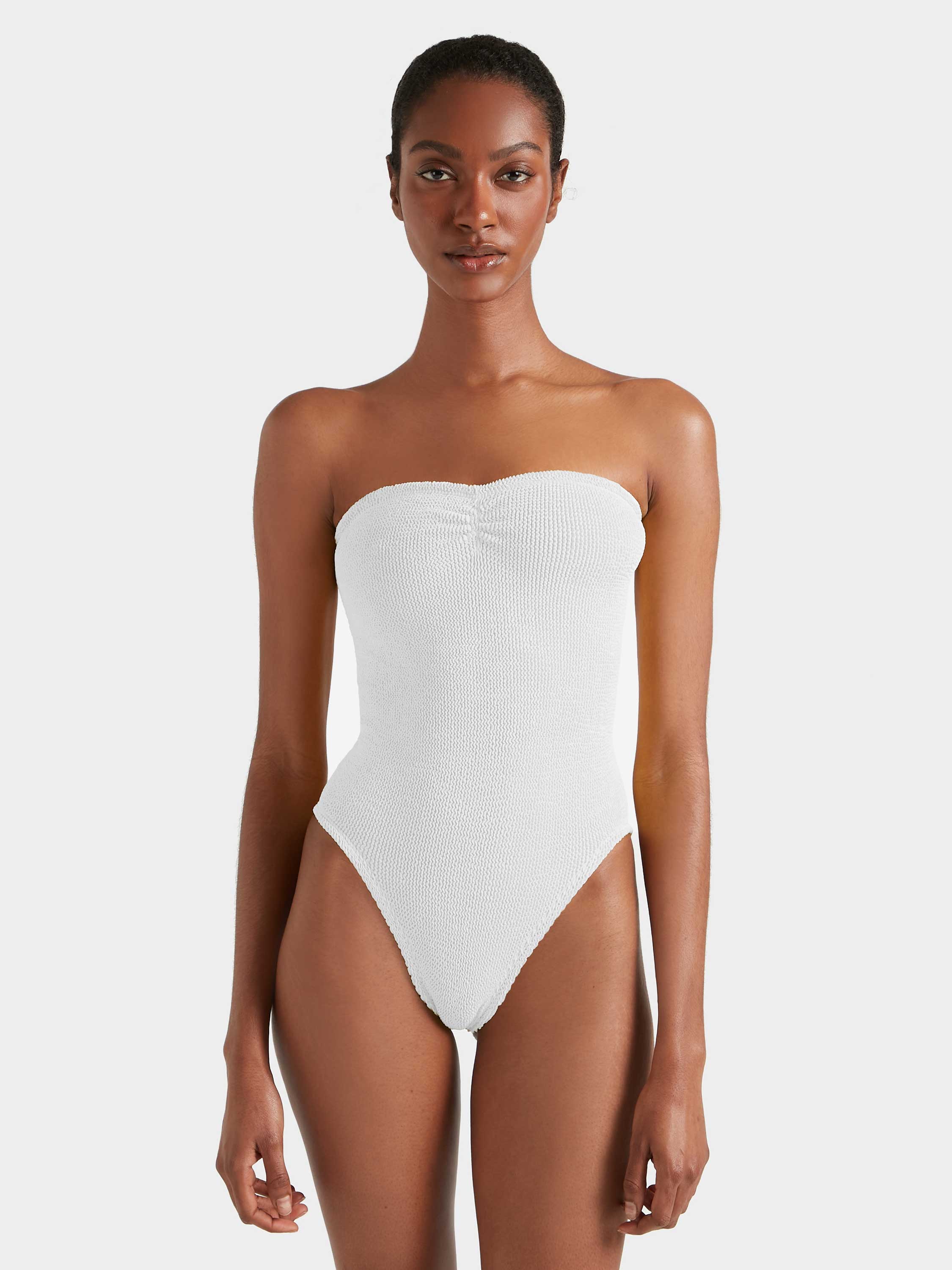 Brooke Swim - White