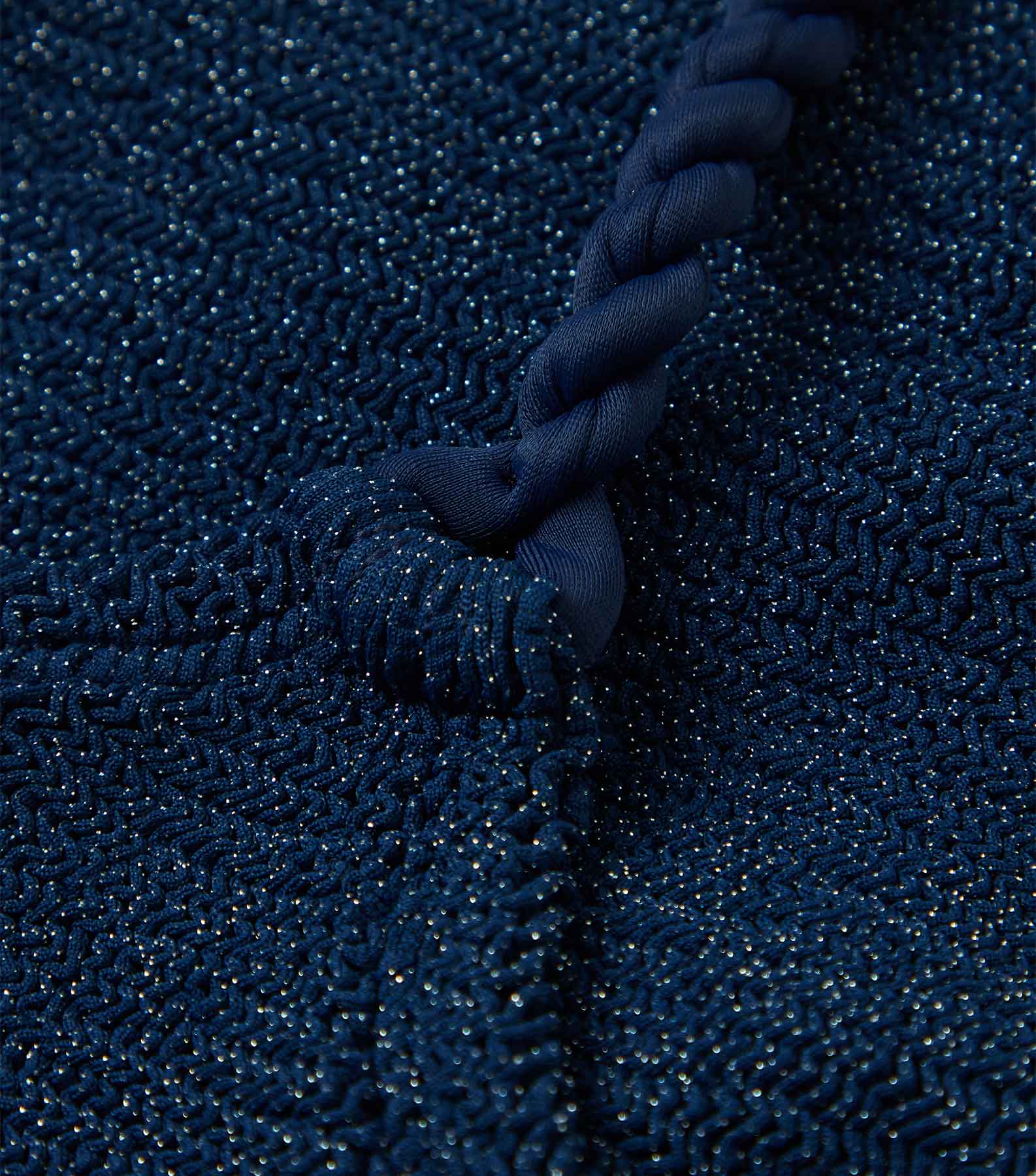 Camille Swim - Navy/Silver