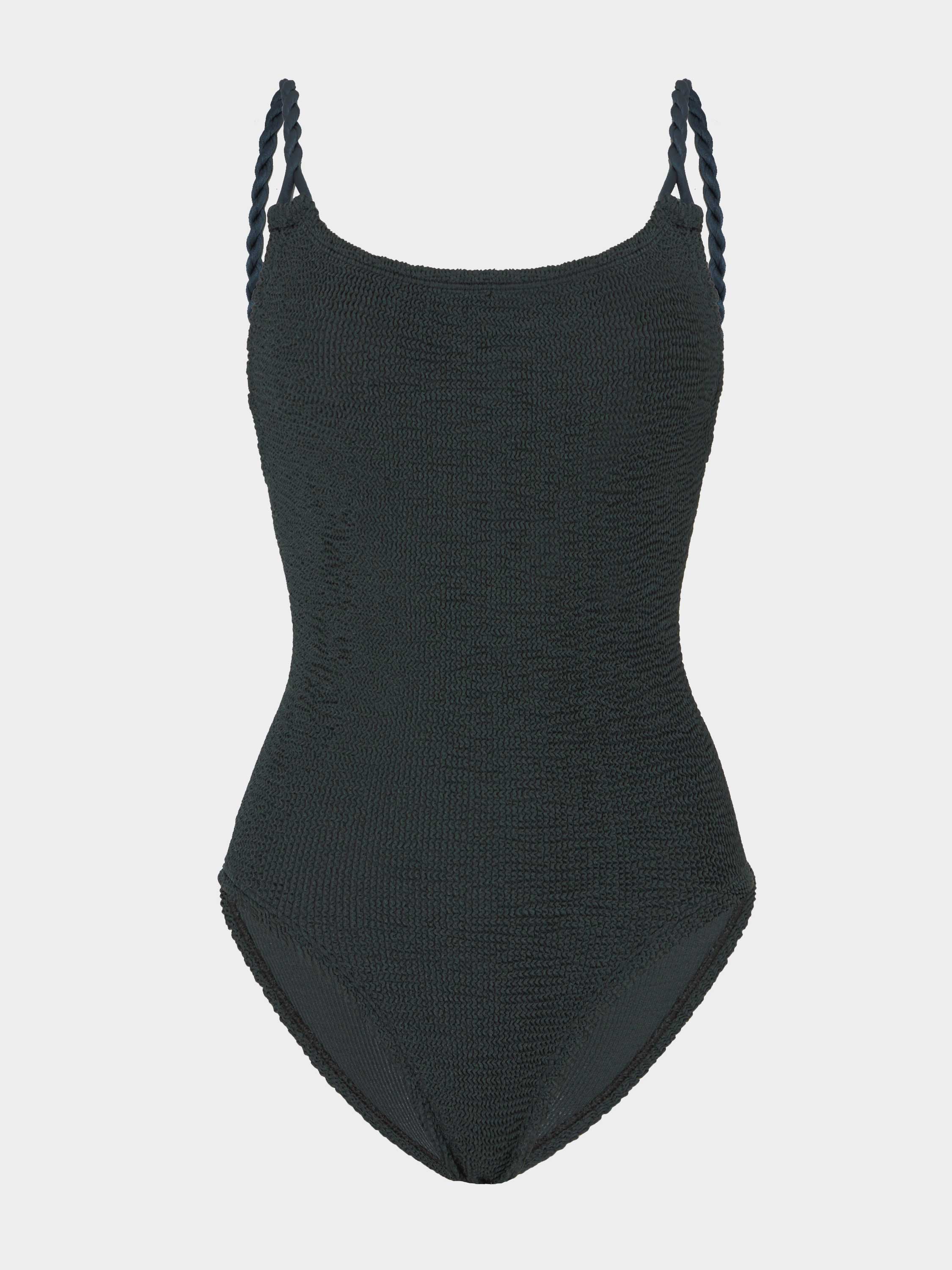Camille Swim - Metallic Graphite