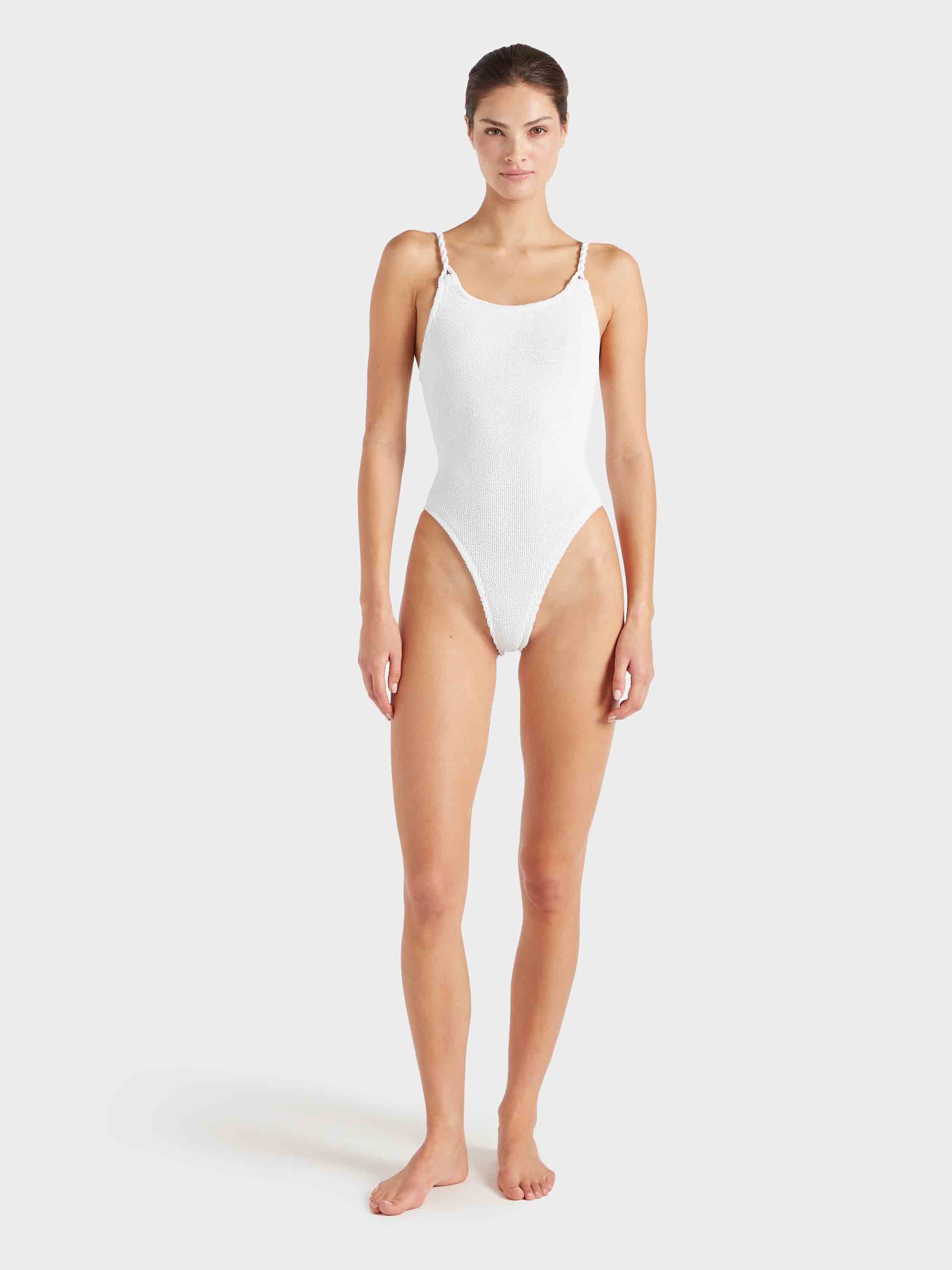 Camille Swim - White