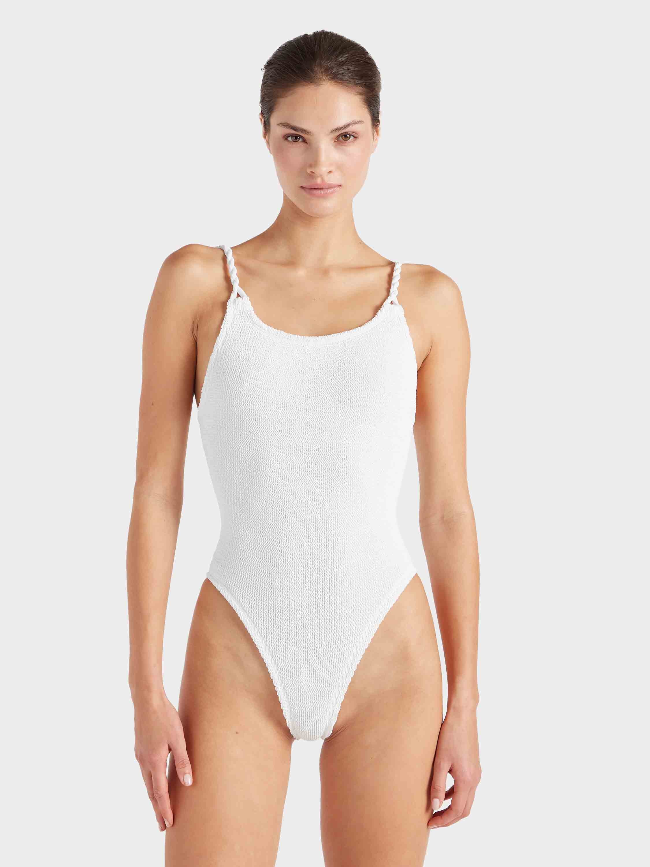 Camille Swim - White