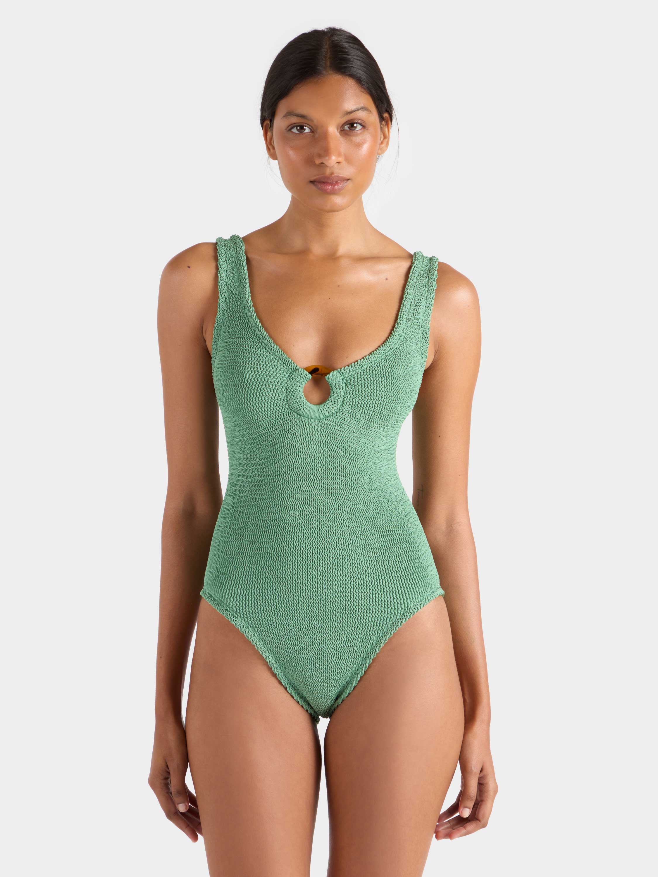 Celine Swim - Metallic Jade