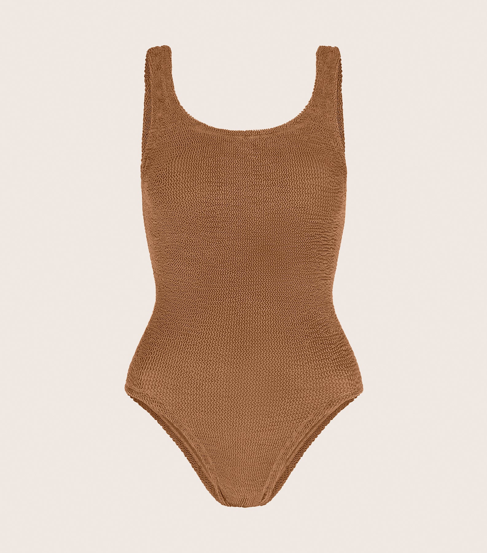Square Neck Swim Metallic Chocolate main image 0