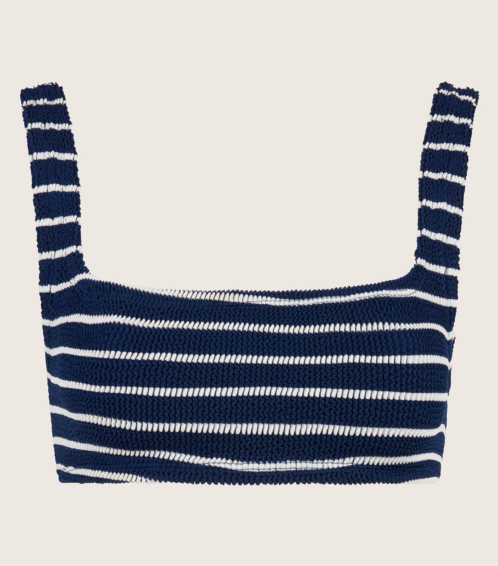Xandra Bikini Top - Navy/White Stripe