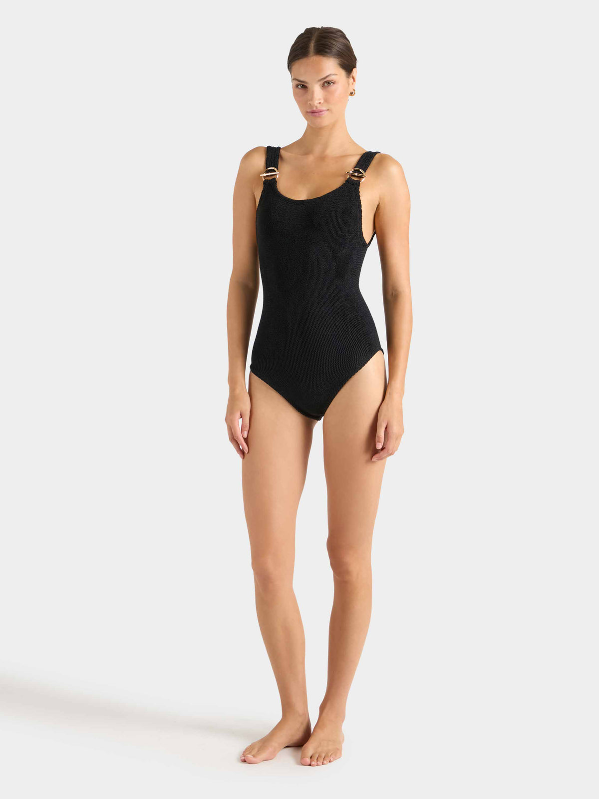 Coverage Domino T Bar Swim - Black