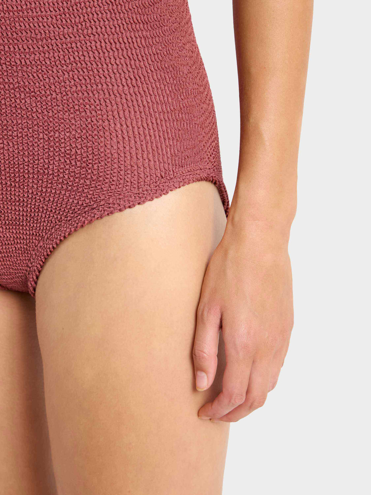 Coverage Domino T Bar Swim - Metallic Rosewood