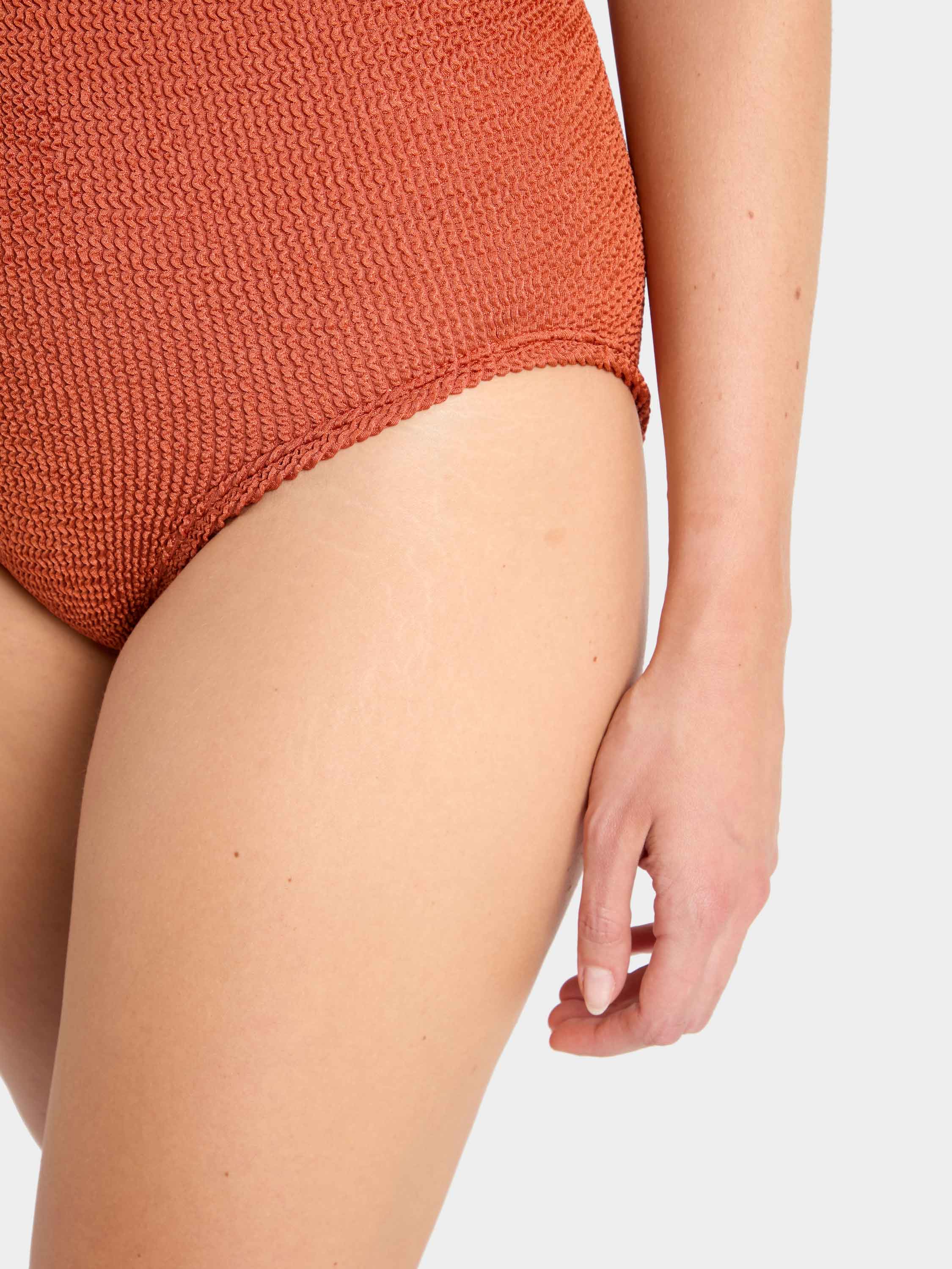 Coverage Nancy Swim - Metallic Terracotta