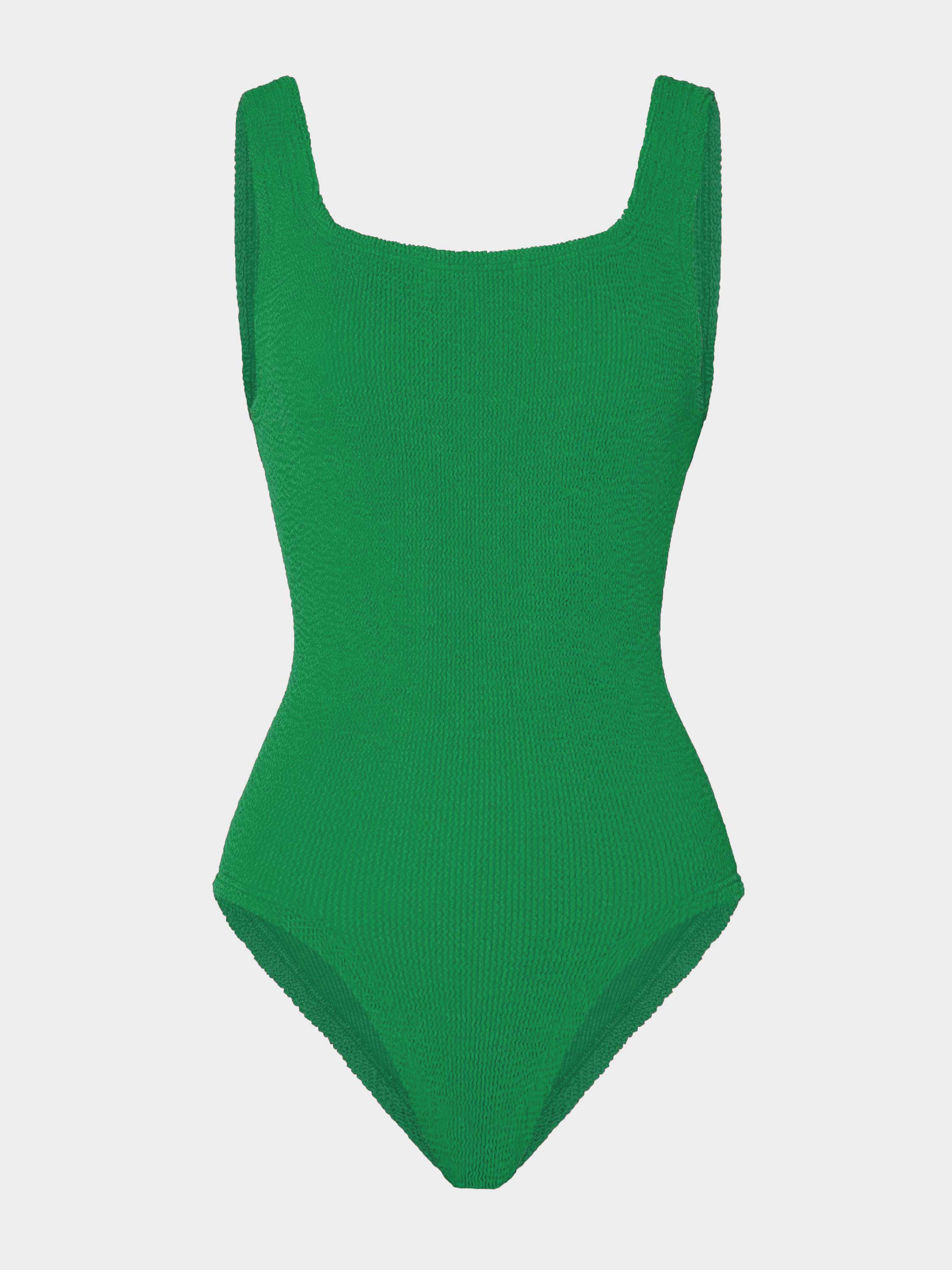 Coverage Square Neck Swim - Emerald