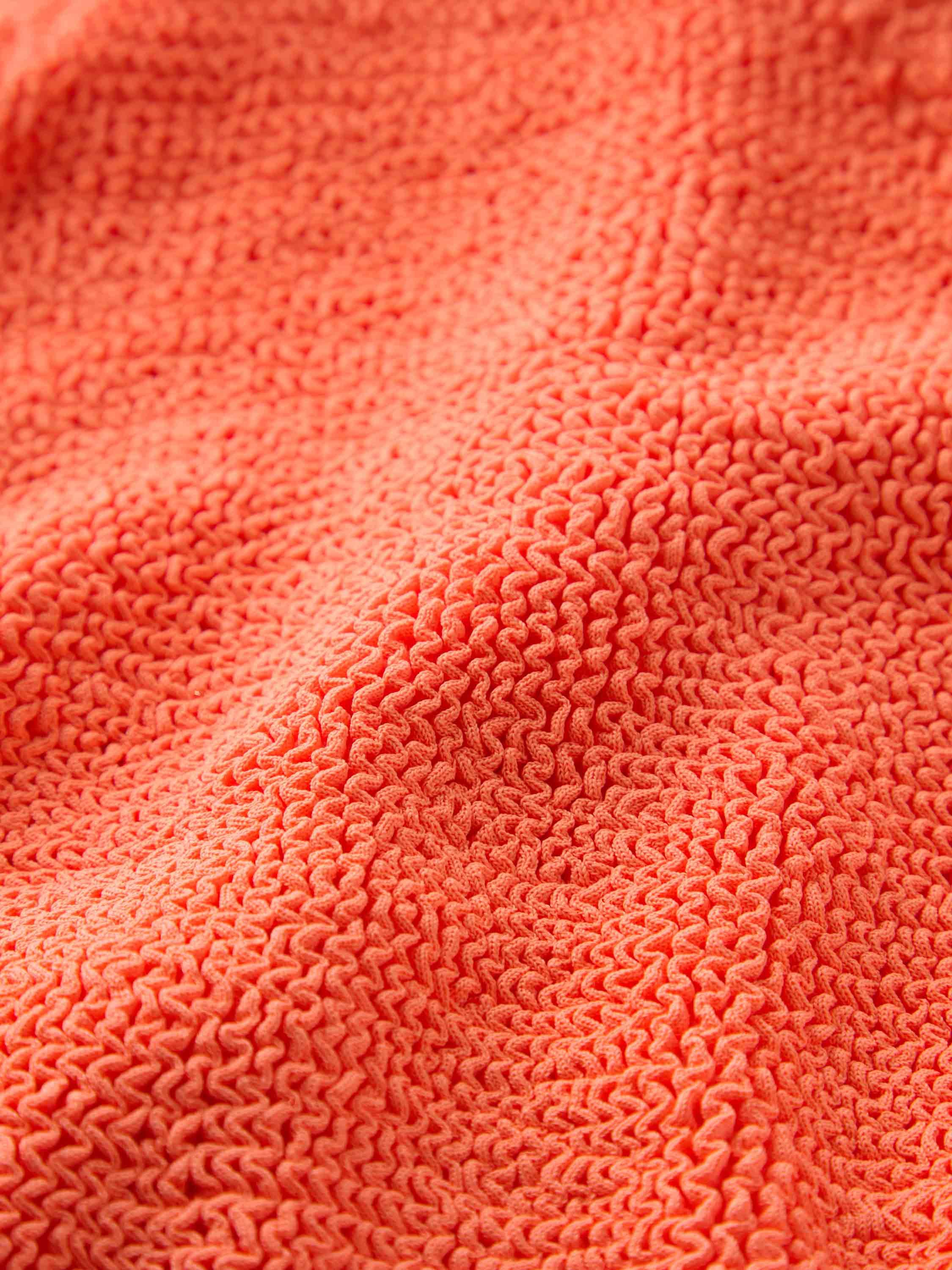 Coverage Square Neck Swim - Orange