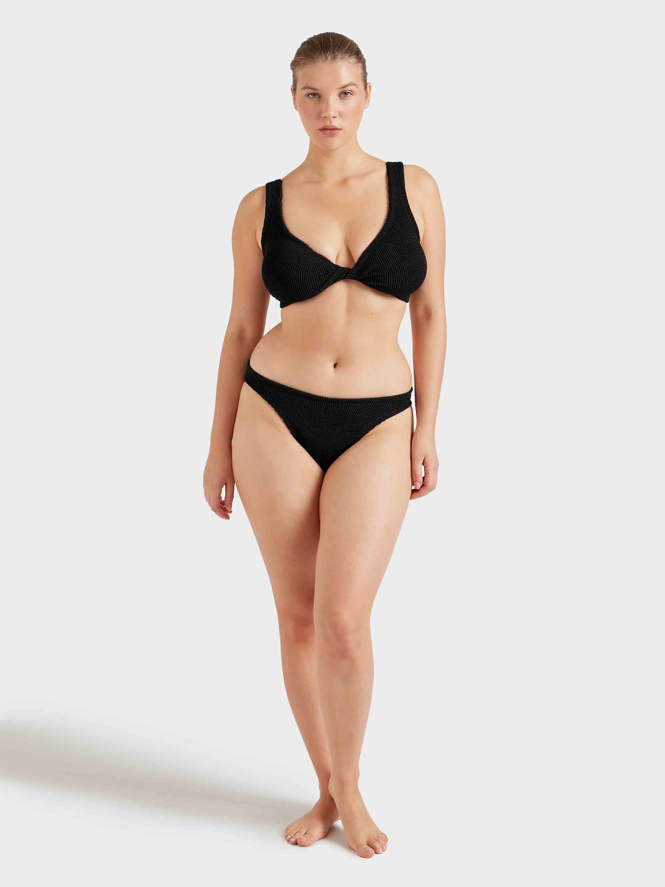 Coverage Juno Bikini - Black