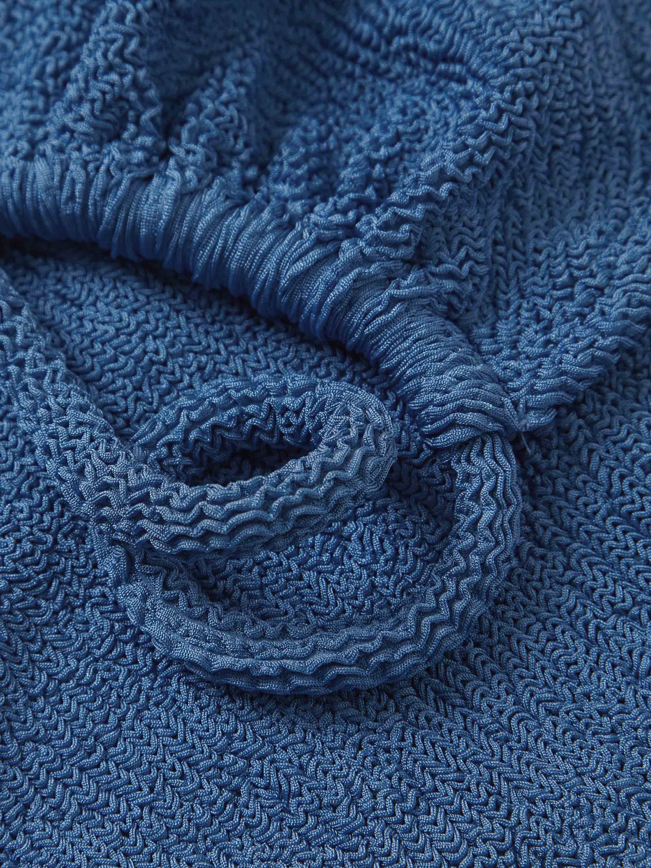 Coverage Tammy Bikini - Metallic Denim