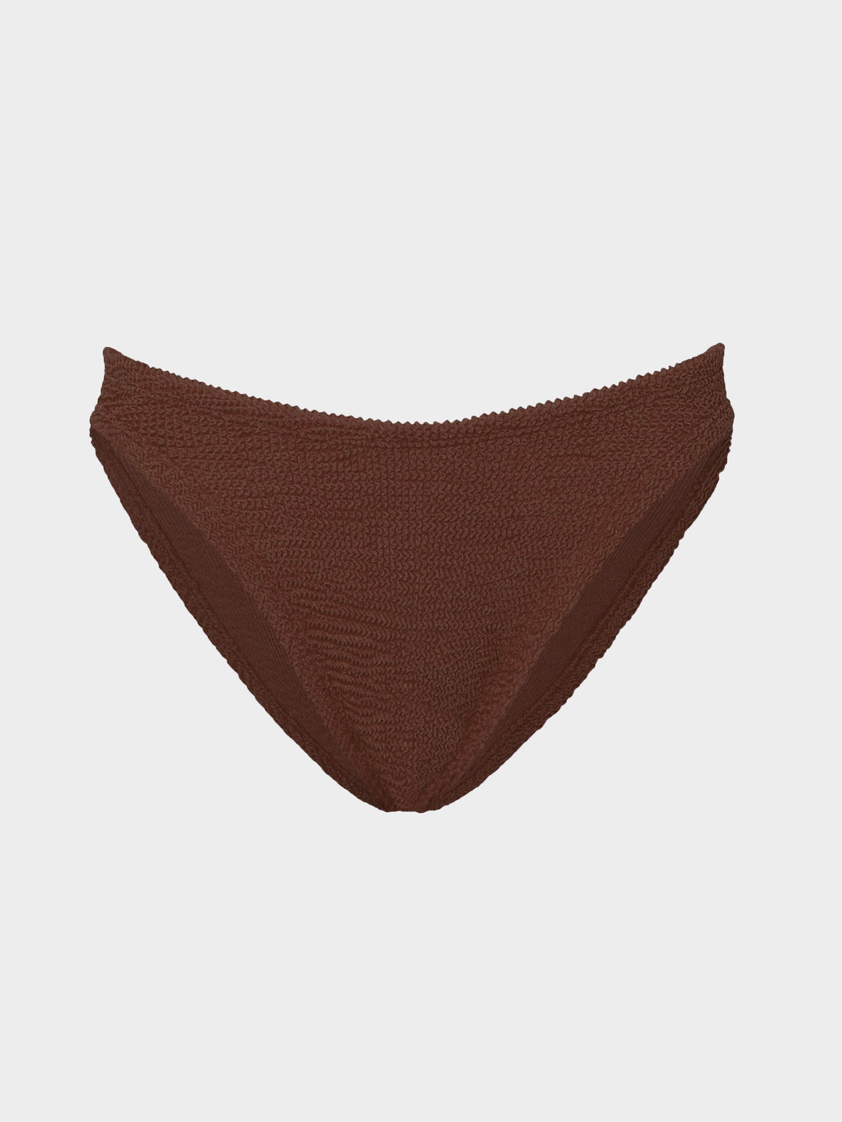 Coverage Bikini Bottom - Metallic Chocolate