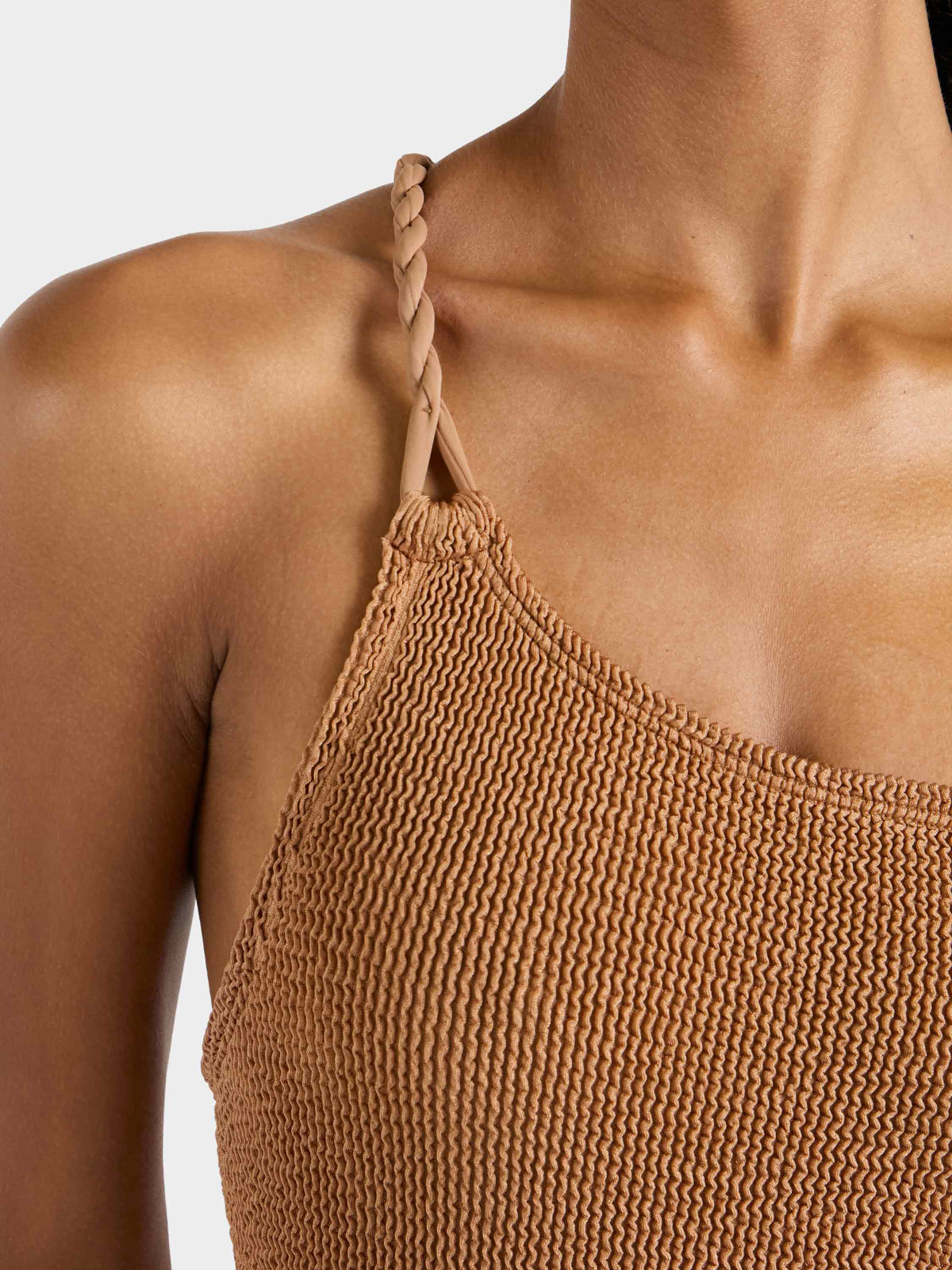Dionne Swim - Metallic Cocoa