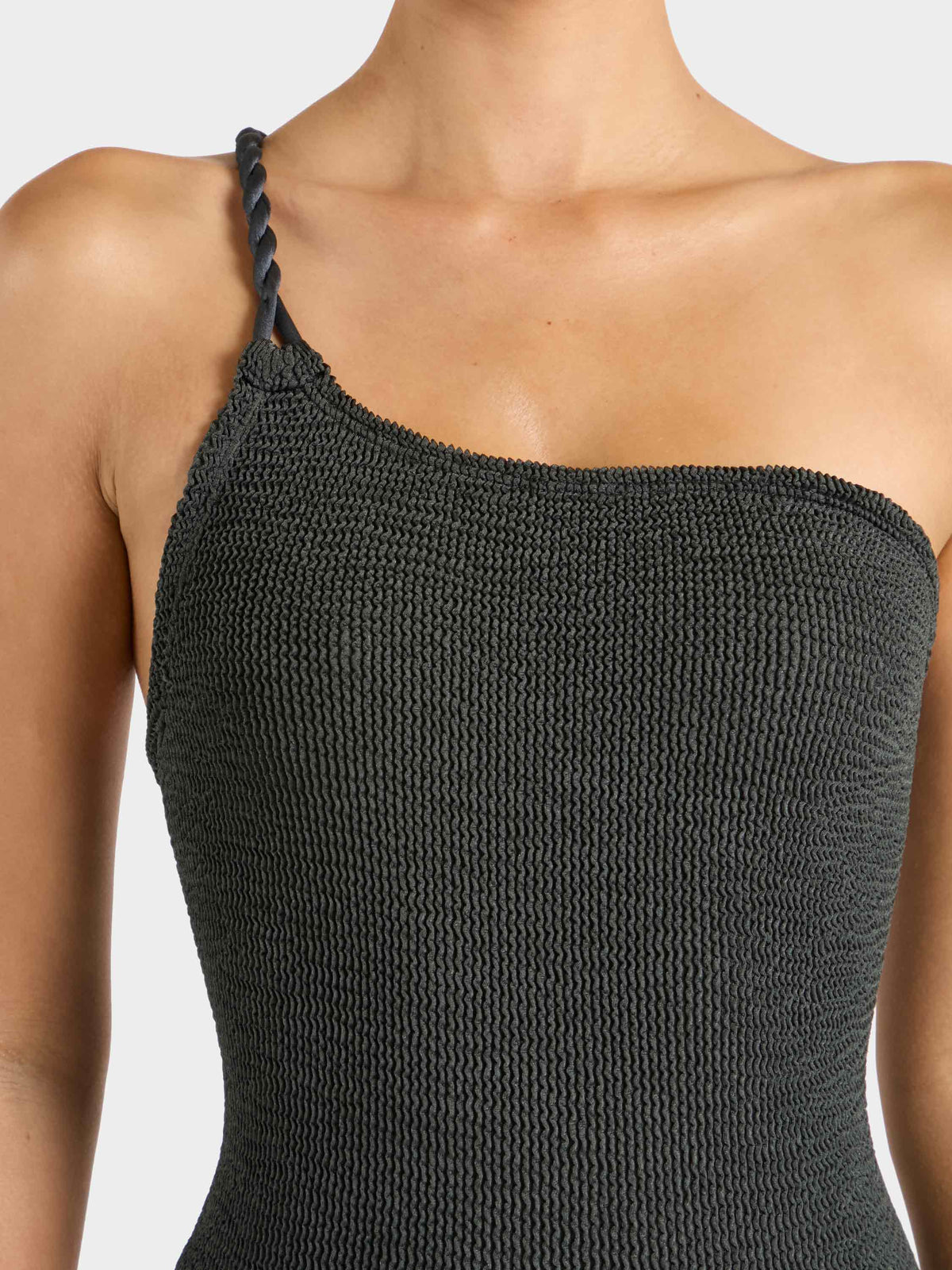 Dionne Swim - Metallic Graphite