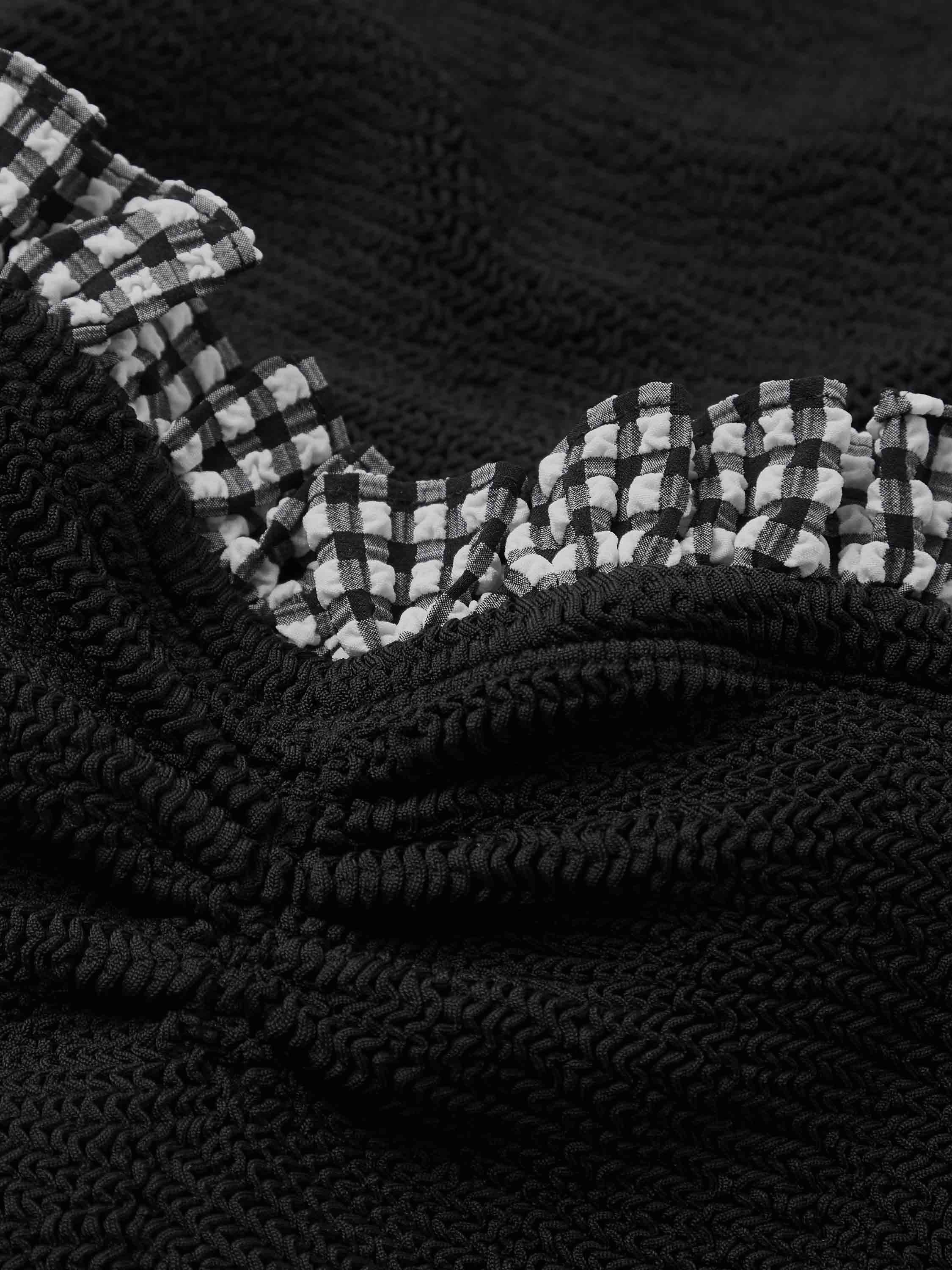 Dolly Swim - Black Gingham