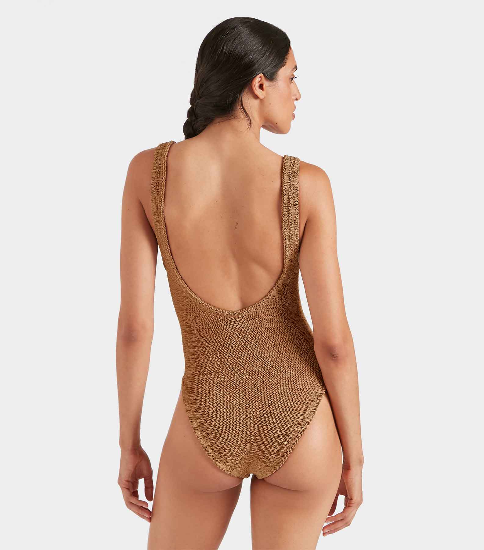 Domino Swim - Metallic Cocoa