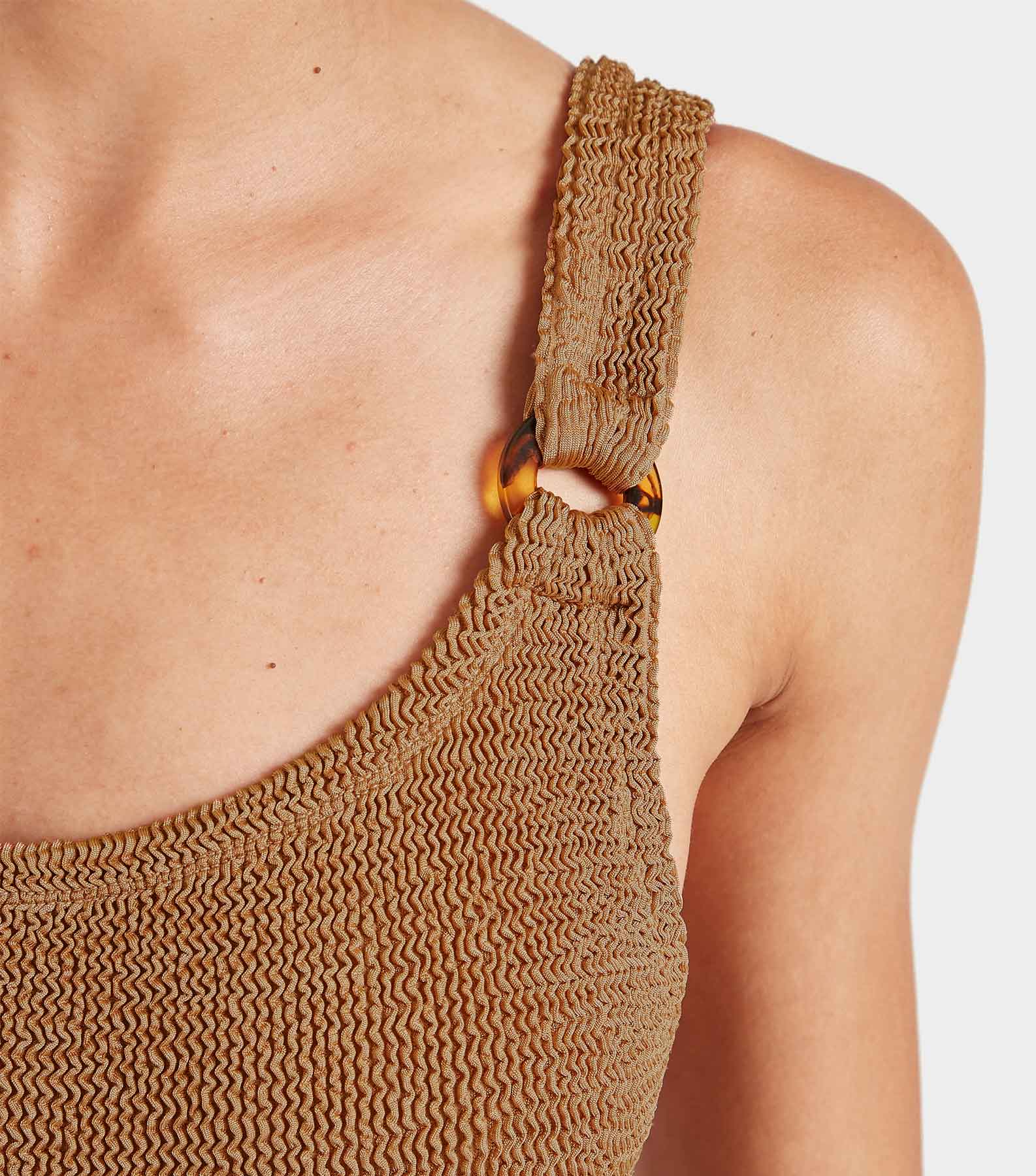 Domino Swim - Metallic Cocoa