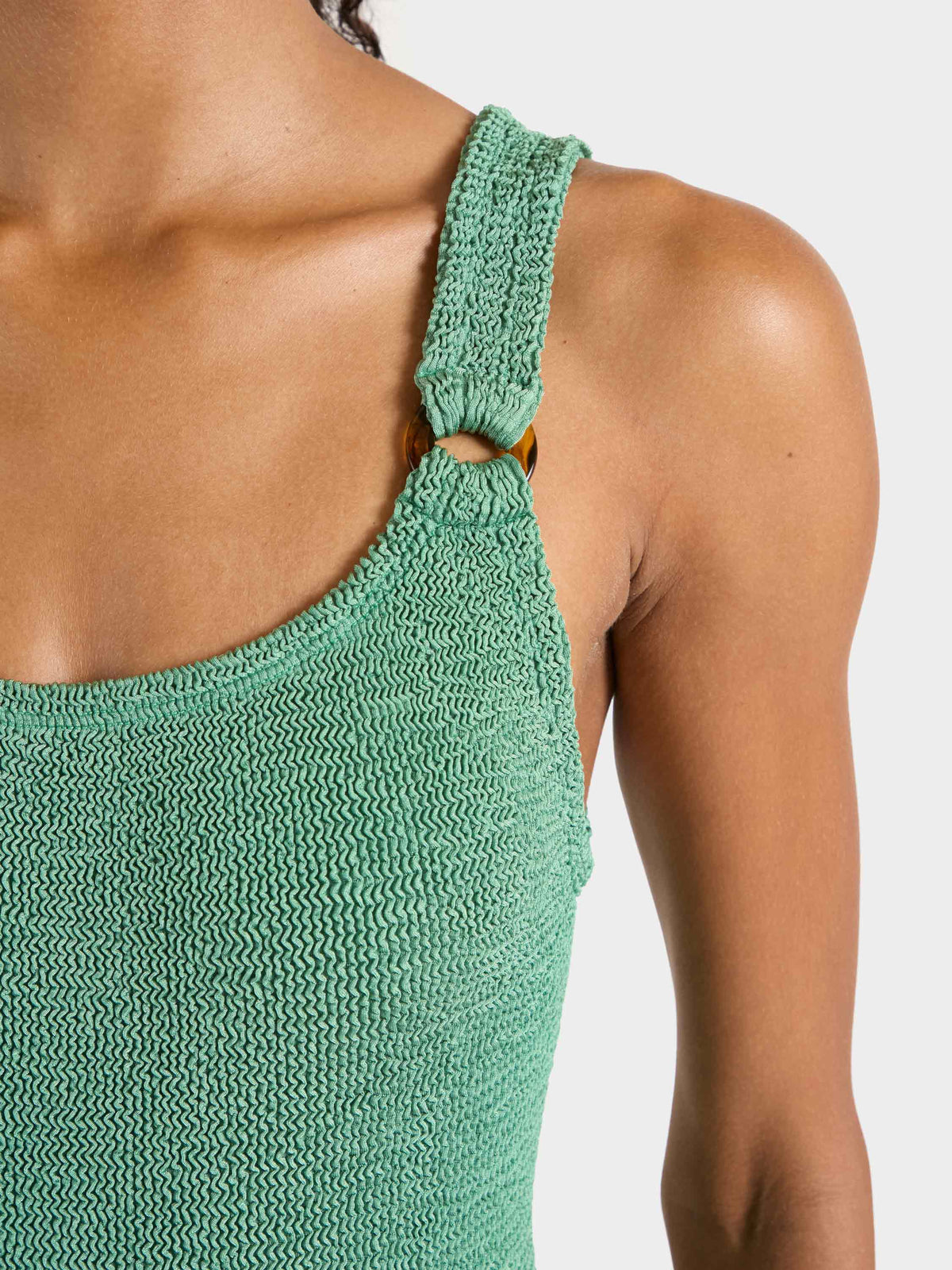 Domino Swim - Metallic Jade