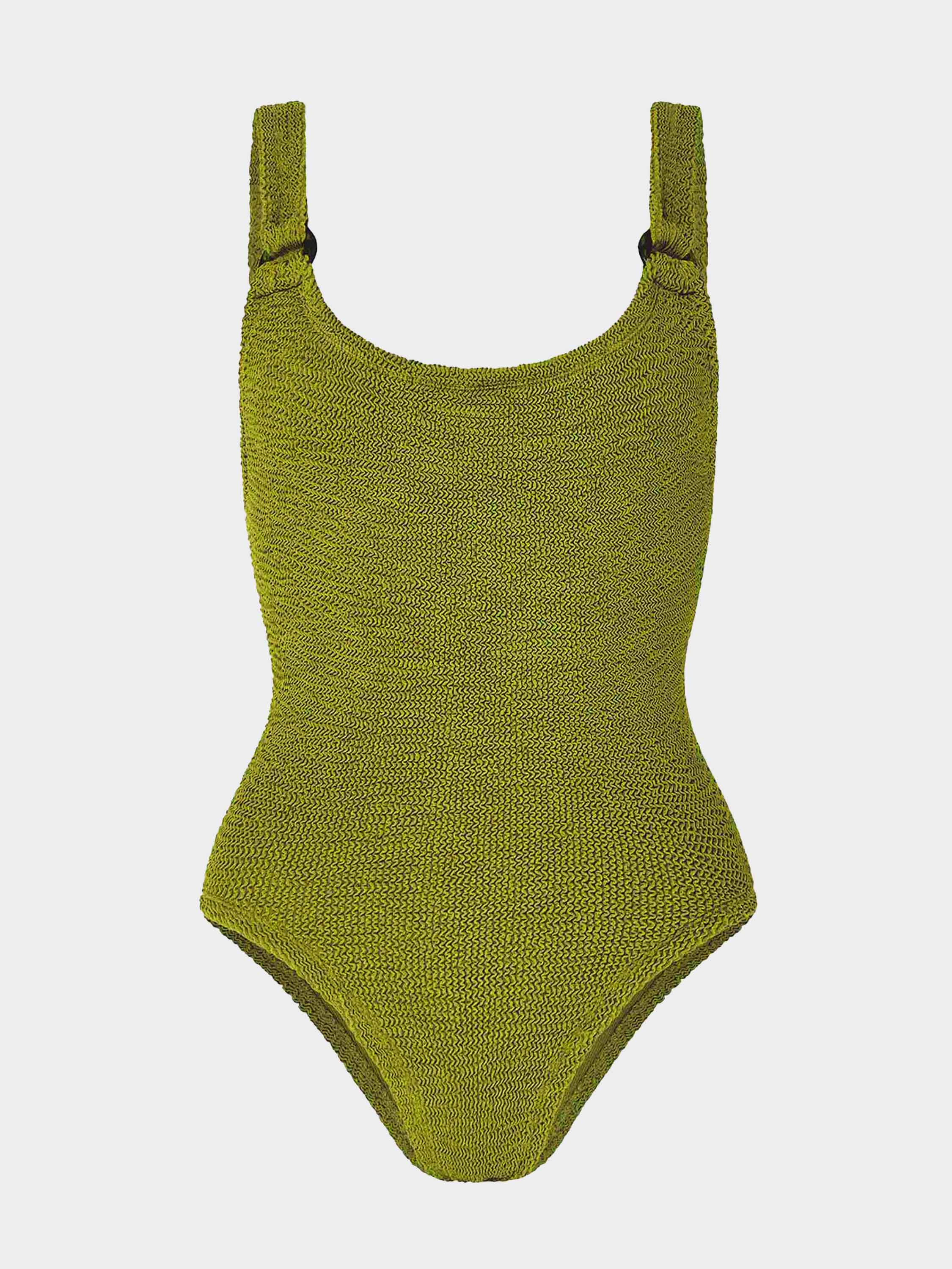 Domino Swim - Metallic Moss | Hunza G