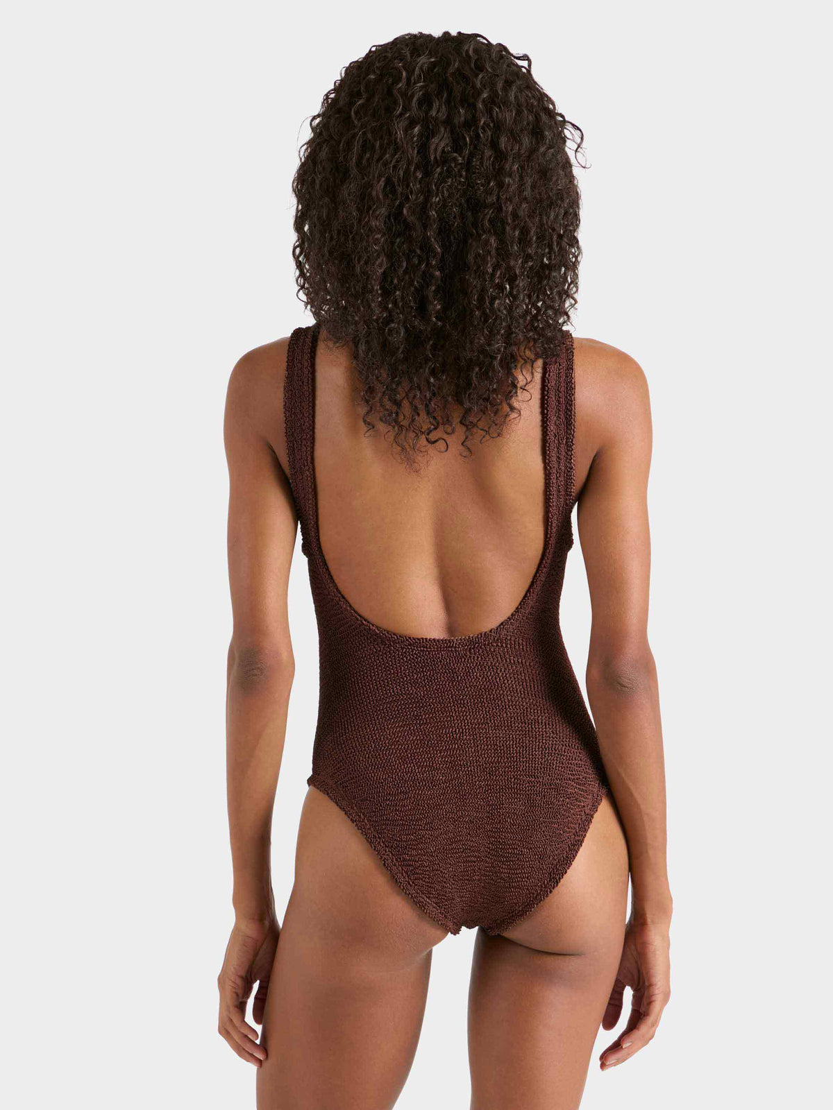 Domino T Bar Swim - Metallic Chocolate