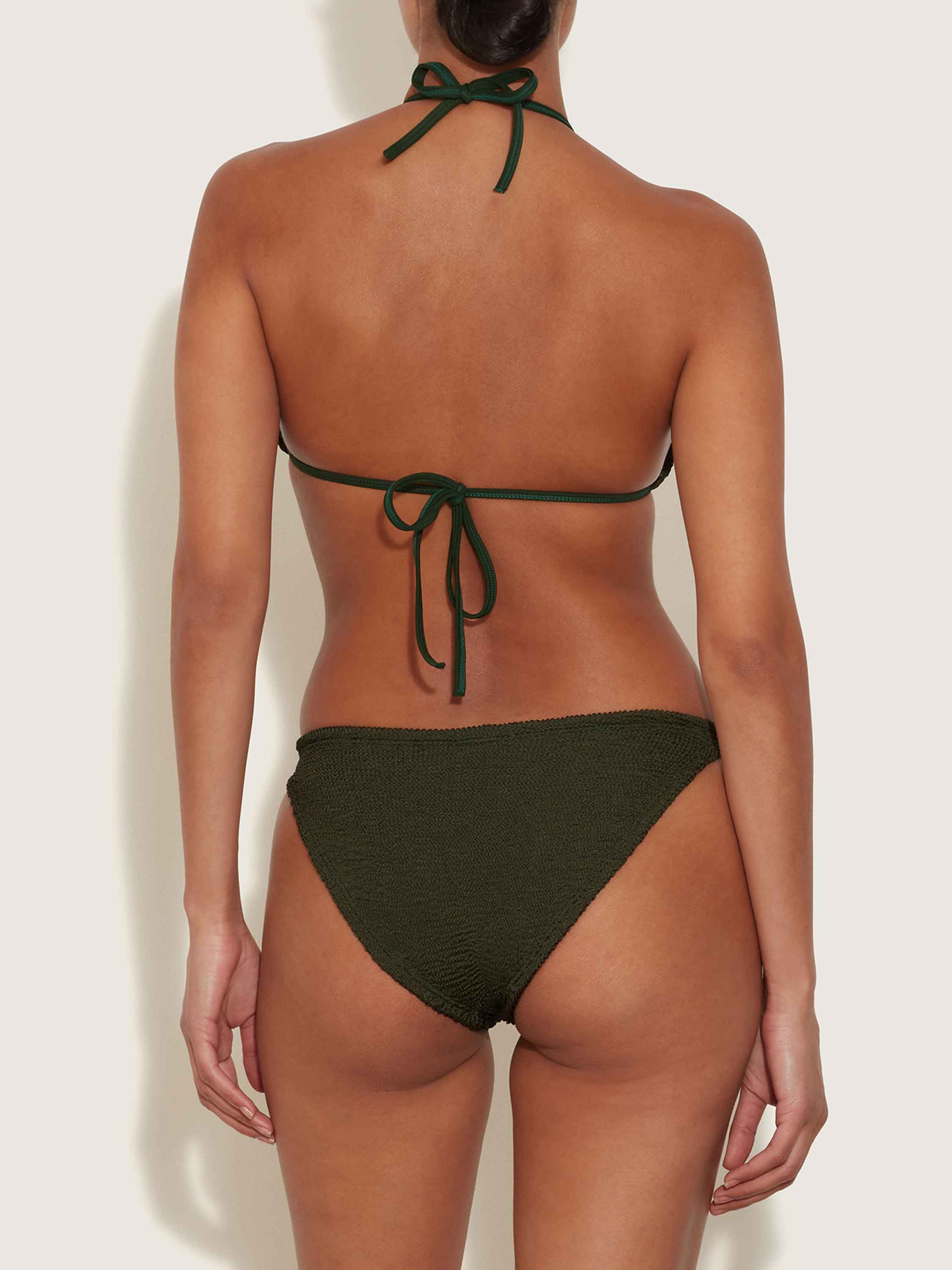 Eva Bikini - Metallic Khaki