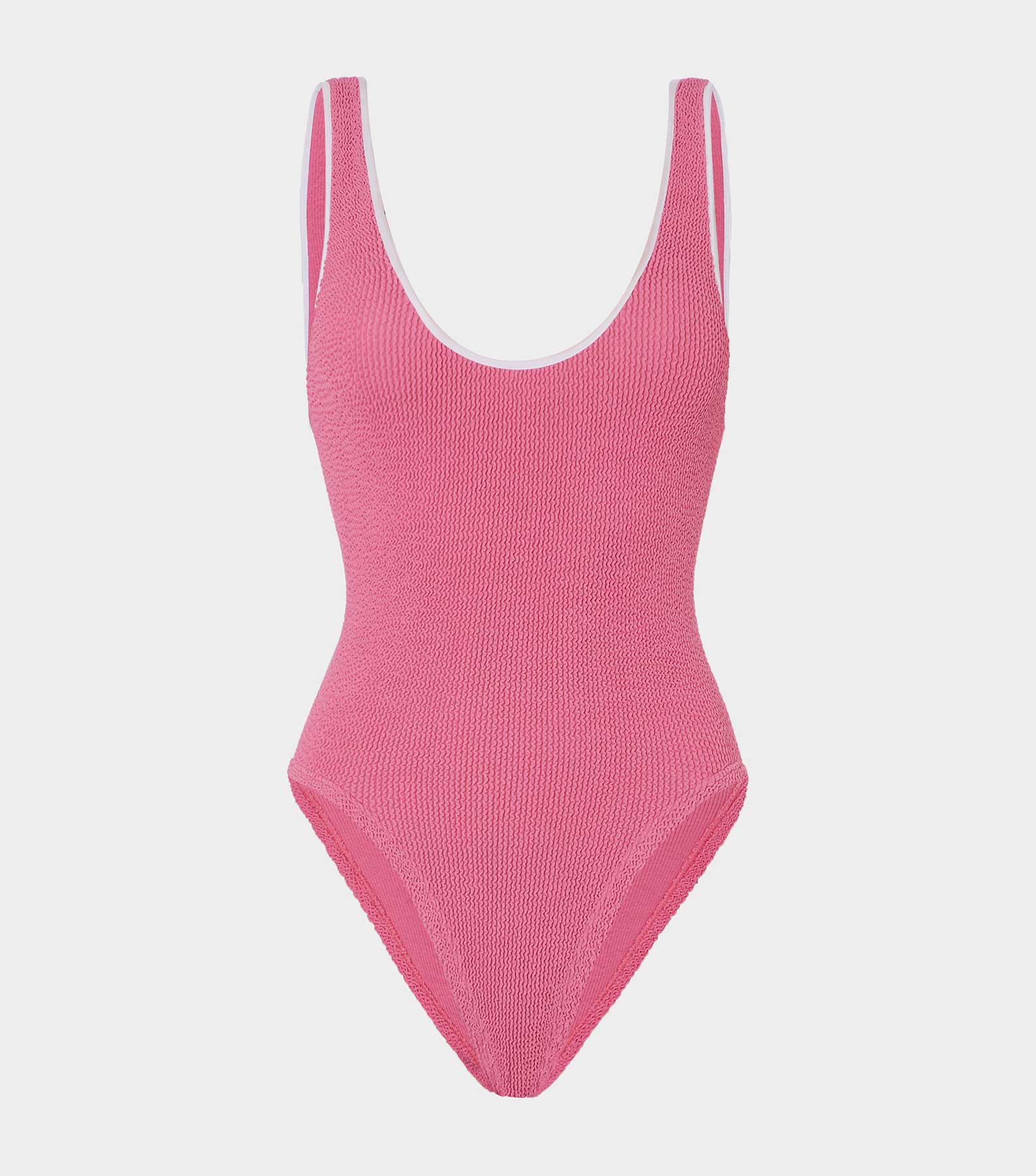 Faye Swim - Candy Pink/White
