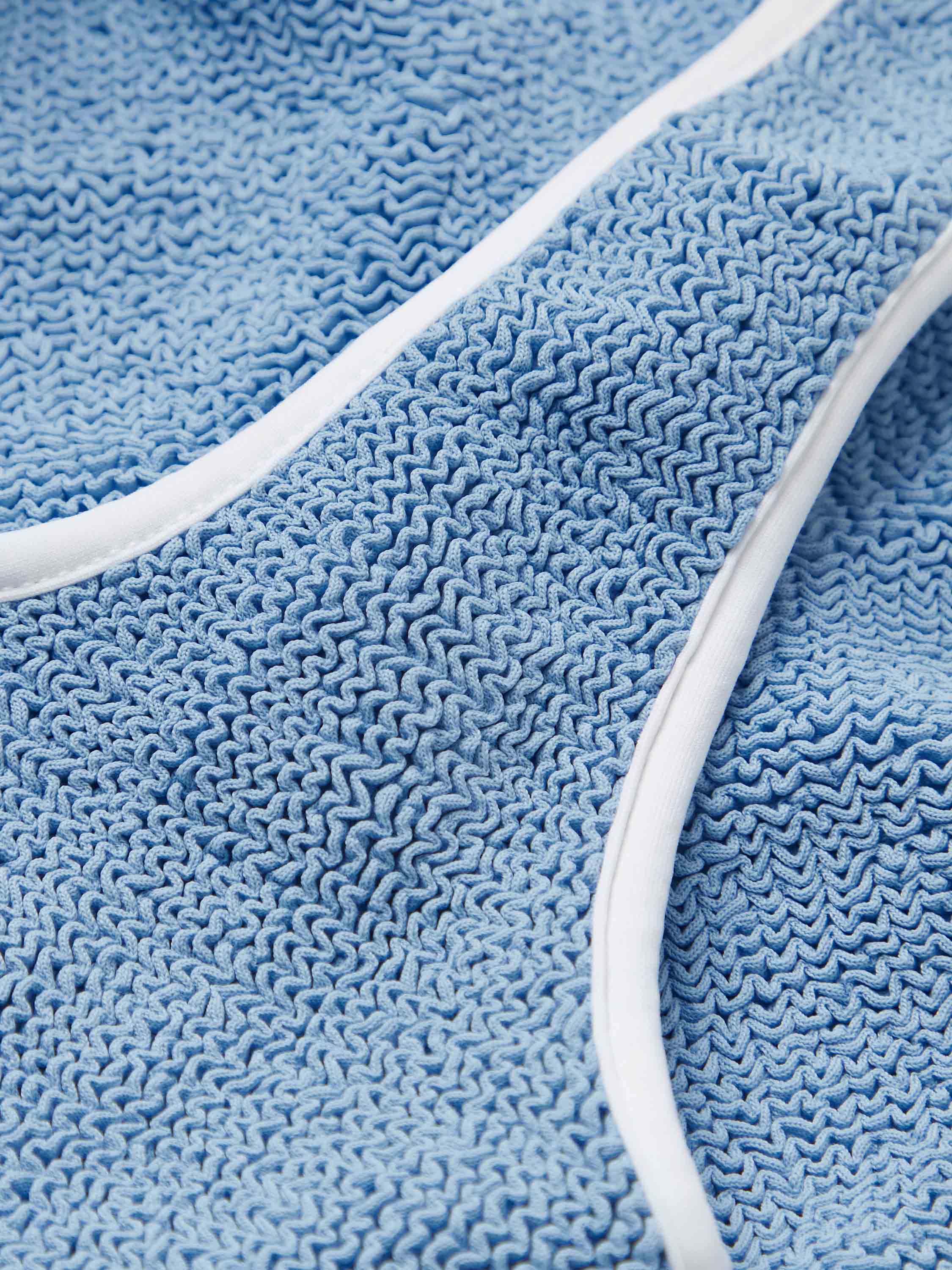 Faye Swim - Cornflower/White