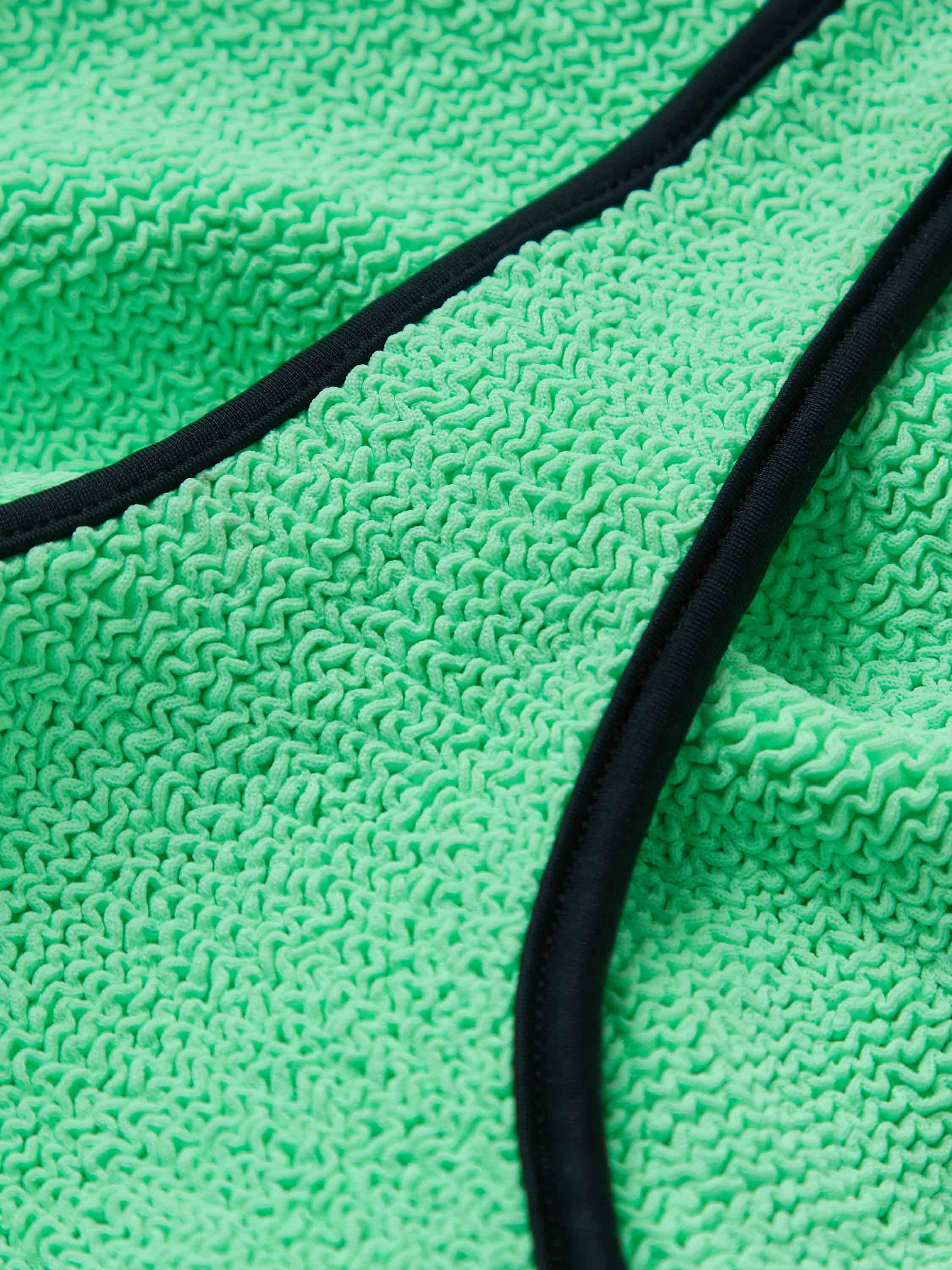 For El Silencio Faye Swim - Lime/Black