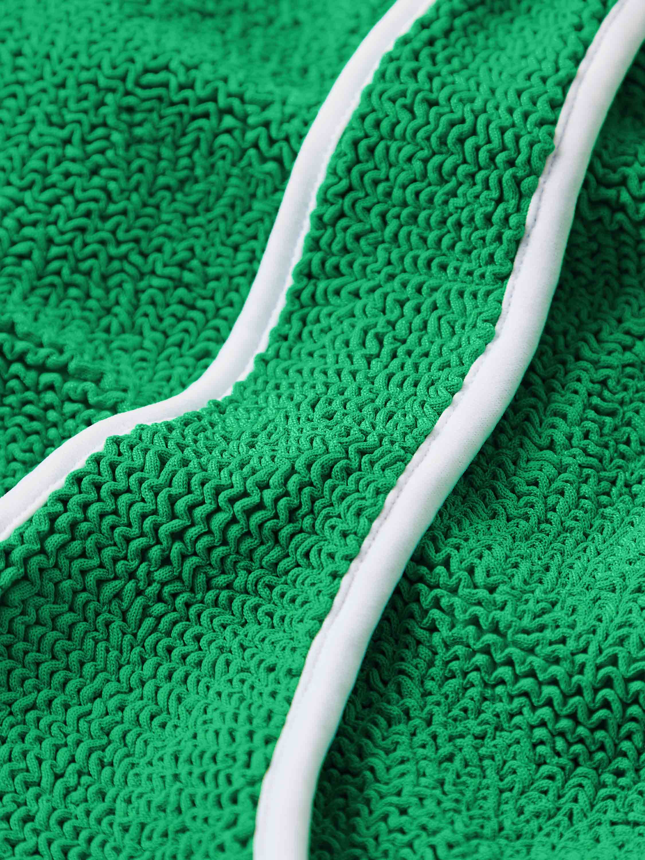 Faye Swim - Emerald/White