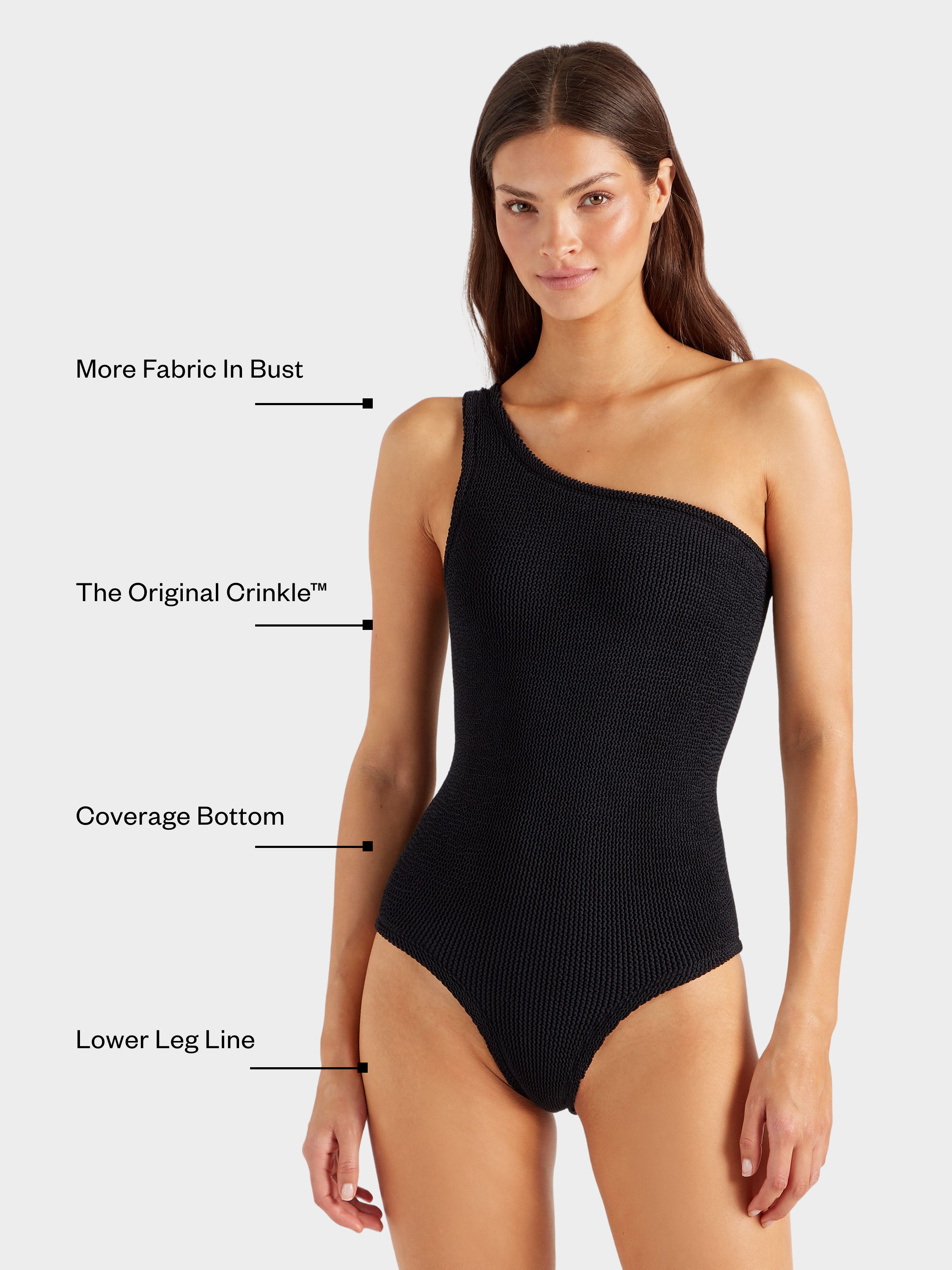 Coverage Nancy Swim - Black