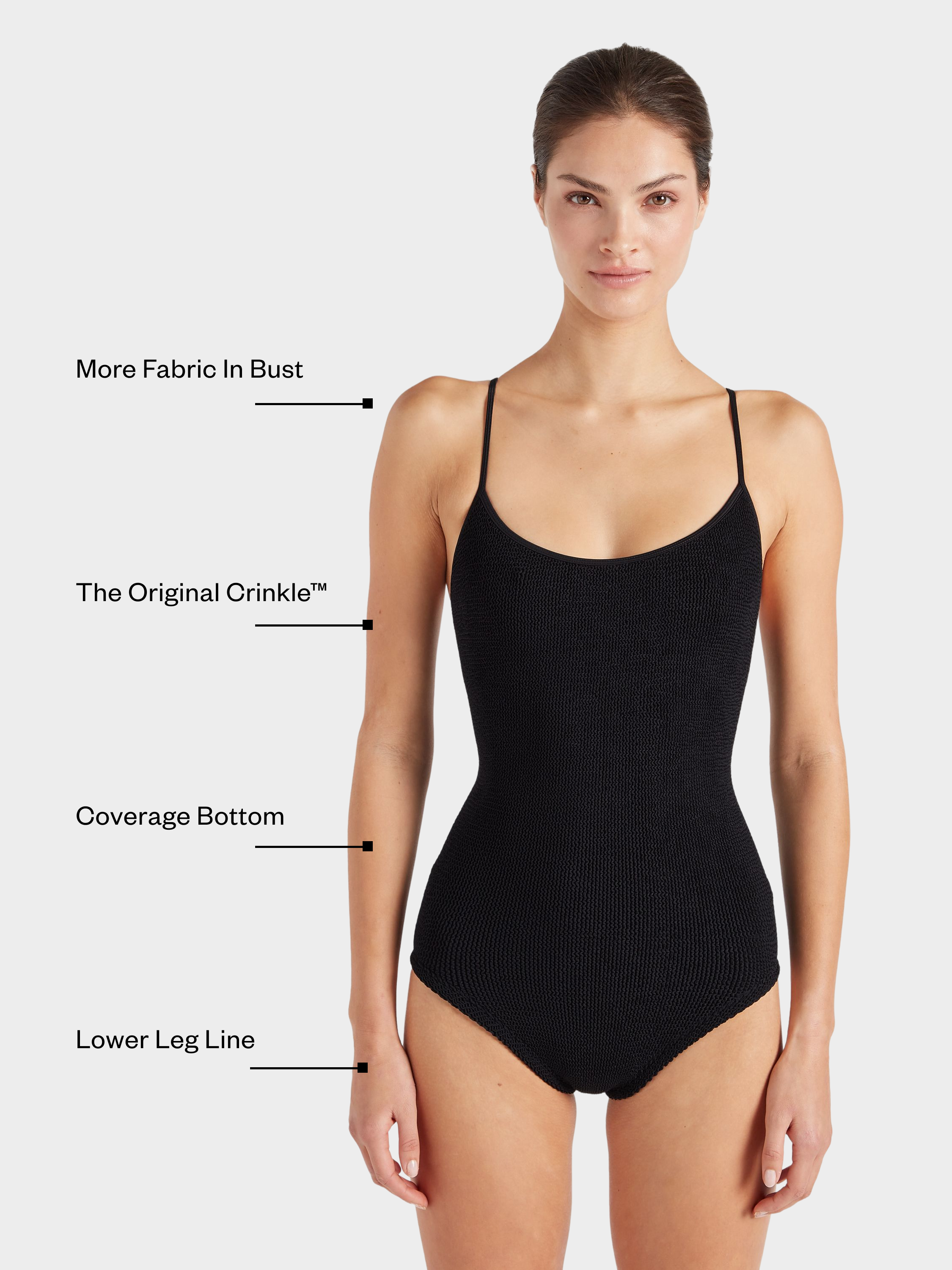 Coverage Pamela Swim - Black
