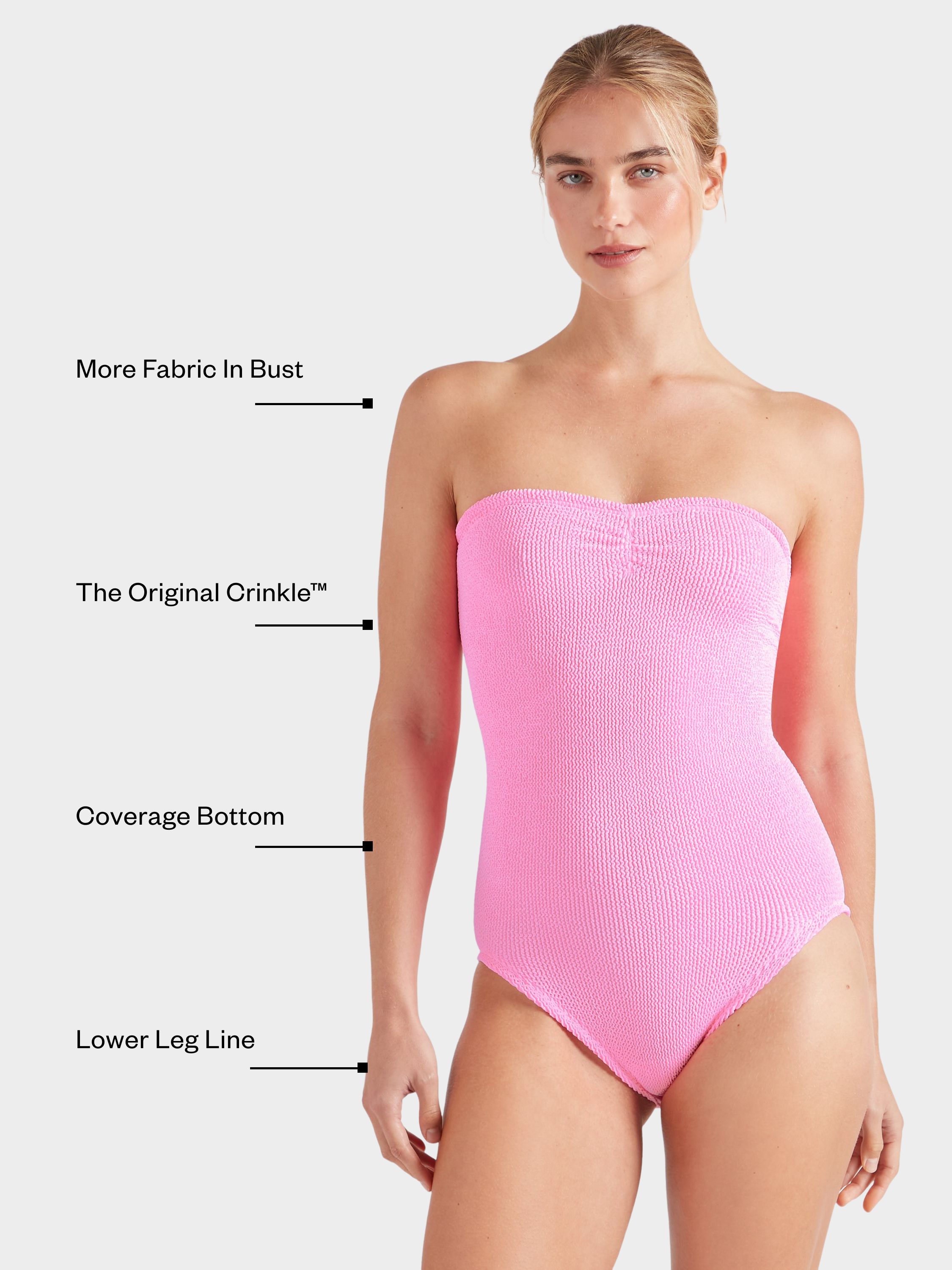 Coverage Brooke Swim - Bubblegum