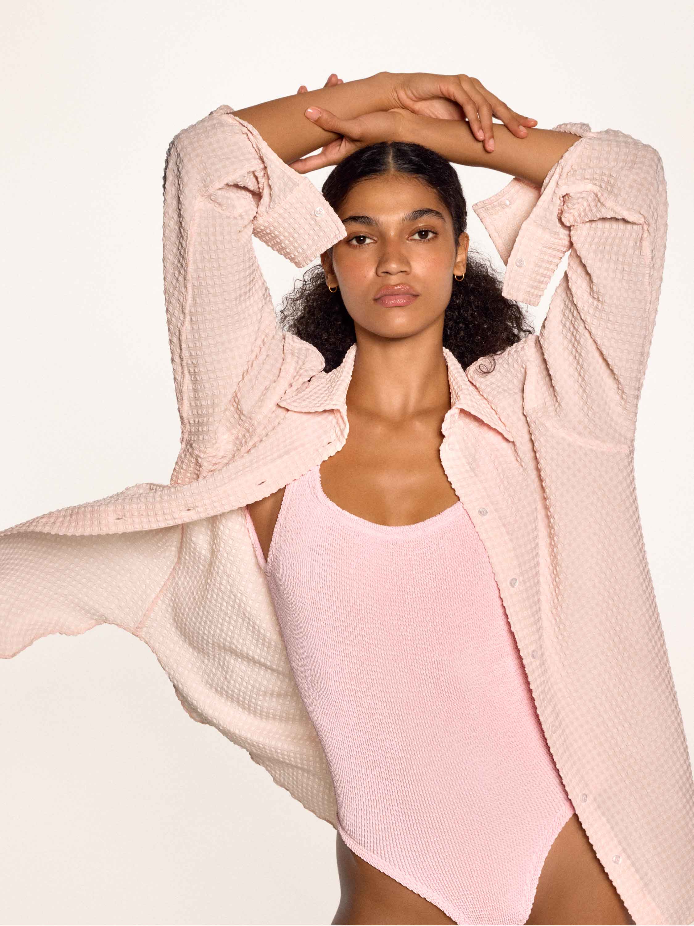 Resort Shirt - Seersucker Bubblebath