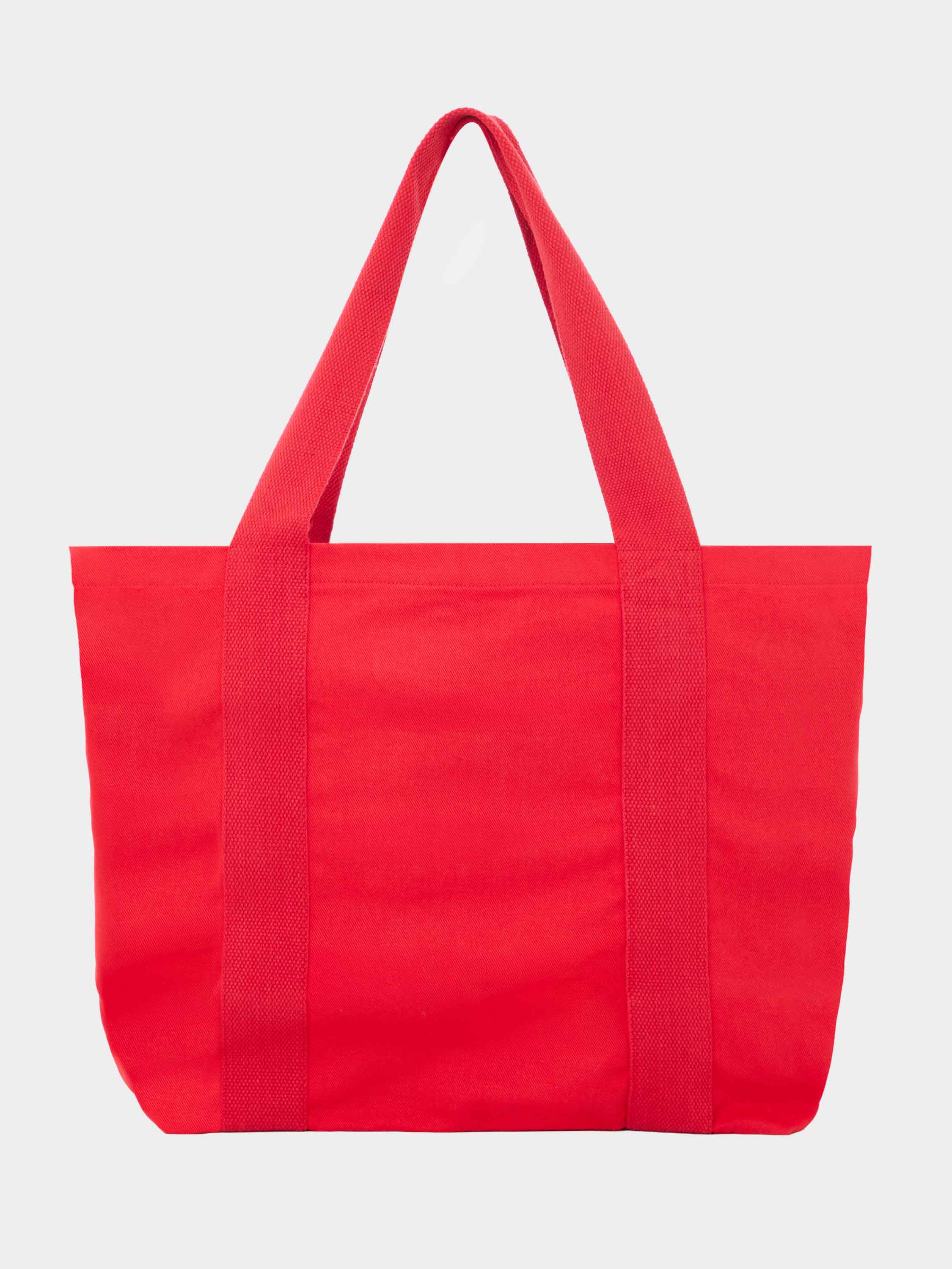 Canvas Logo Bag - Red