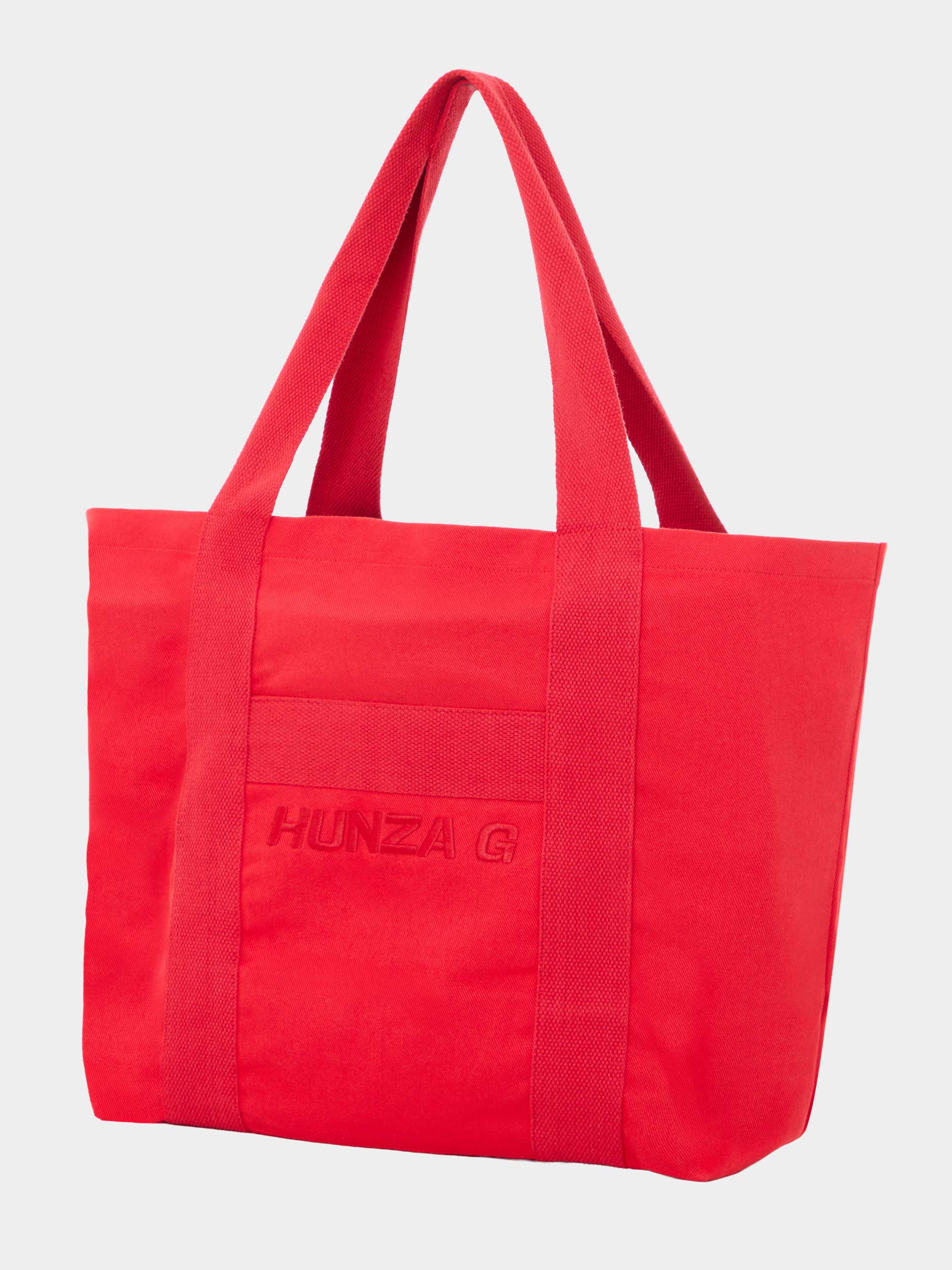 Canvas Logo Bag - Red