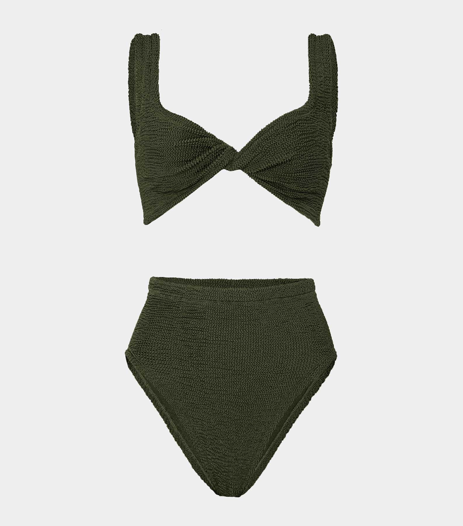 Jamie Bikini - Metallic Khaki
