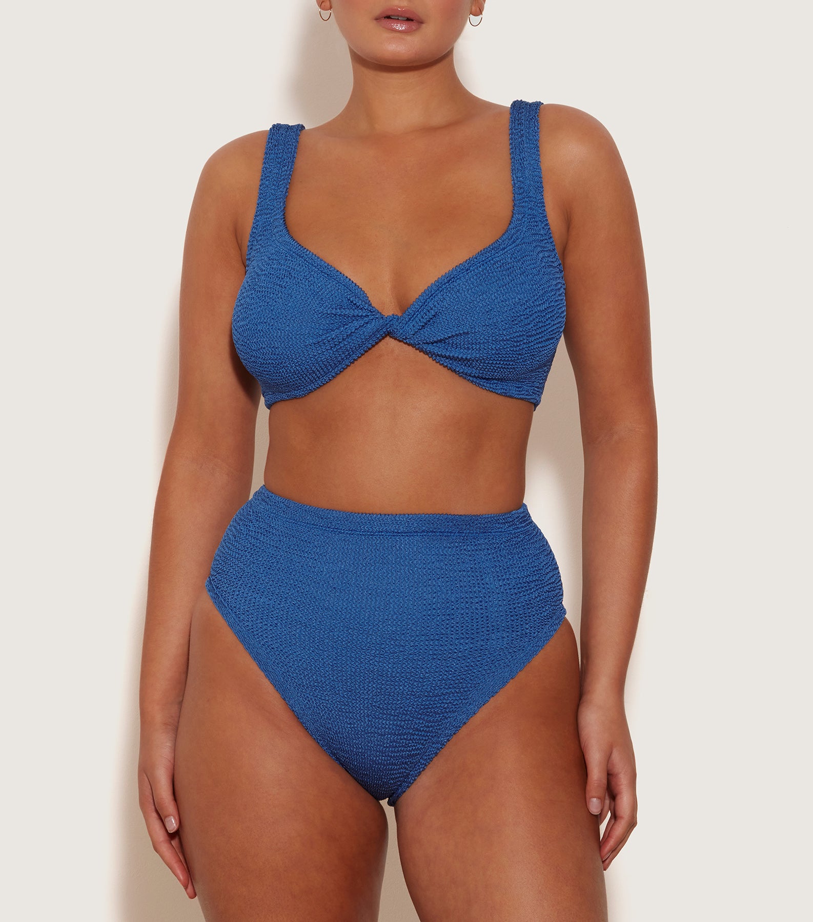 Jamie Bikini - Metallic Denim