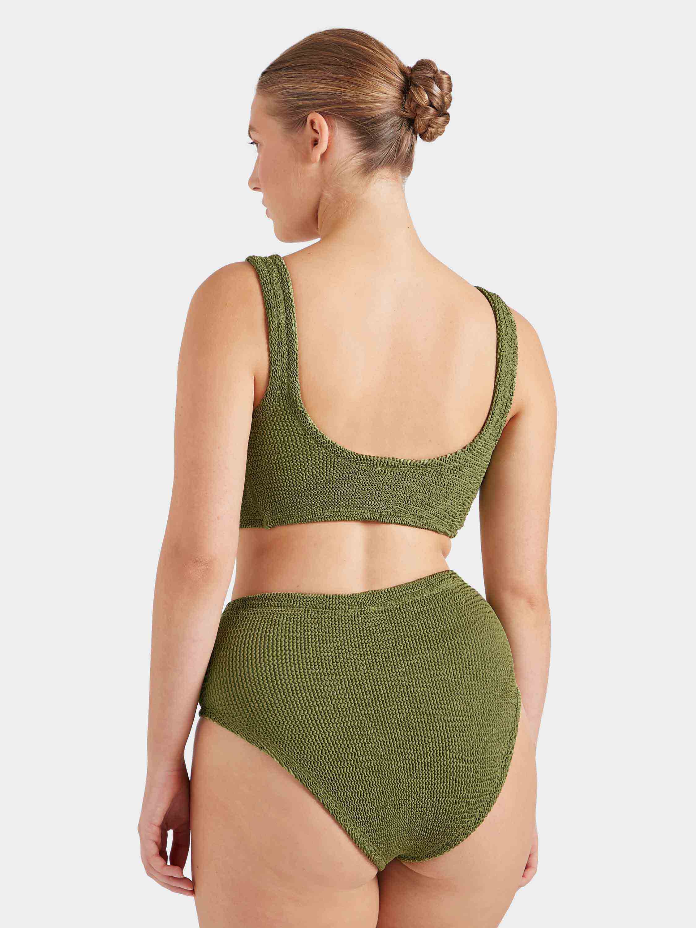 Jamie Bikini - Metallic Moss
